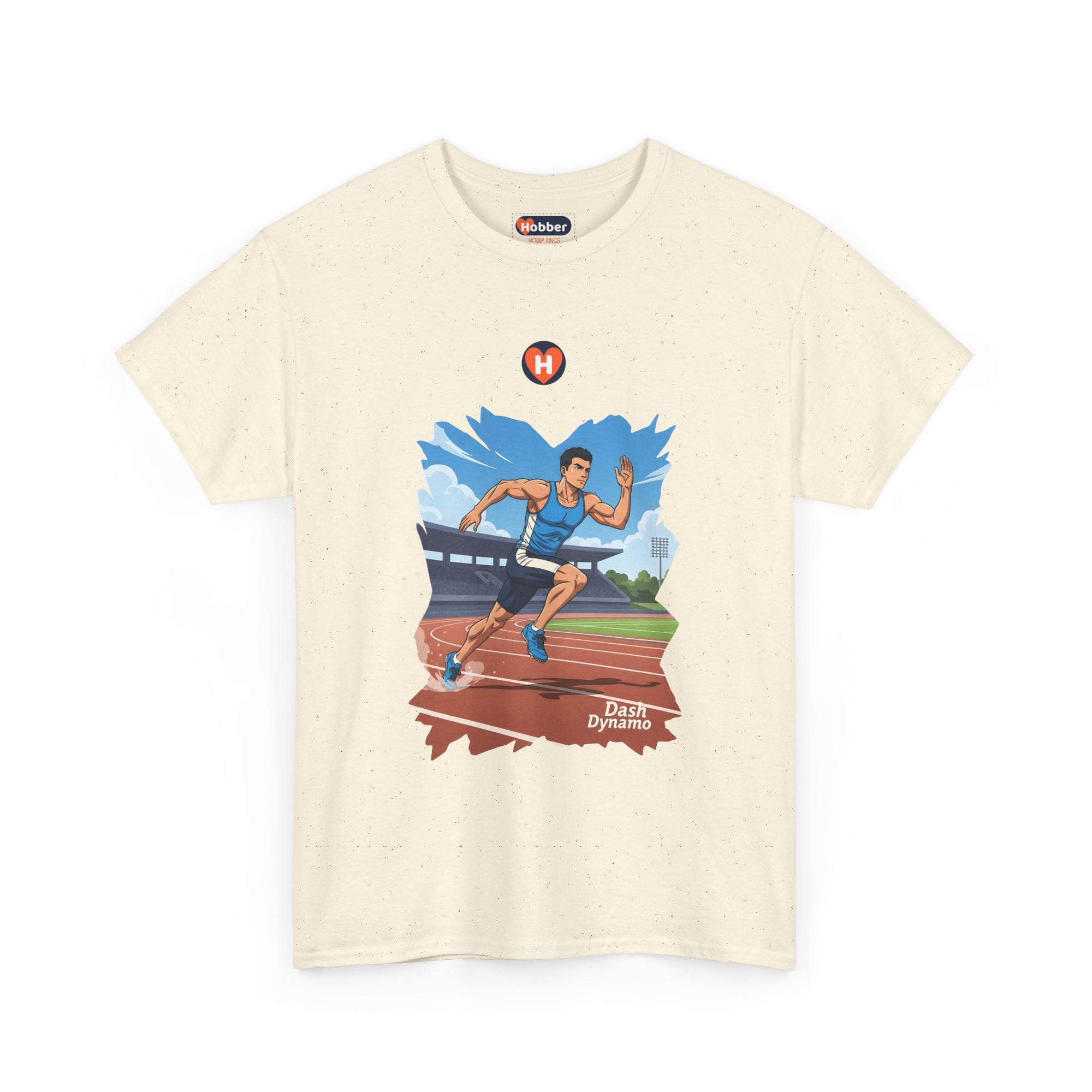 Hobber Mens Sports & Adventure T-Shirt, #38 Sprinting