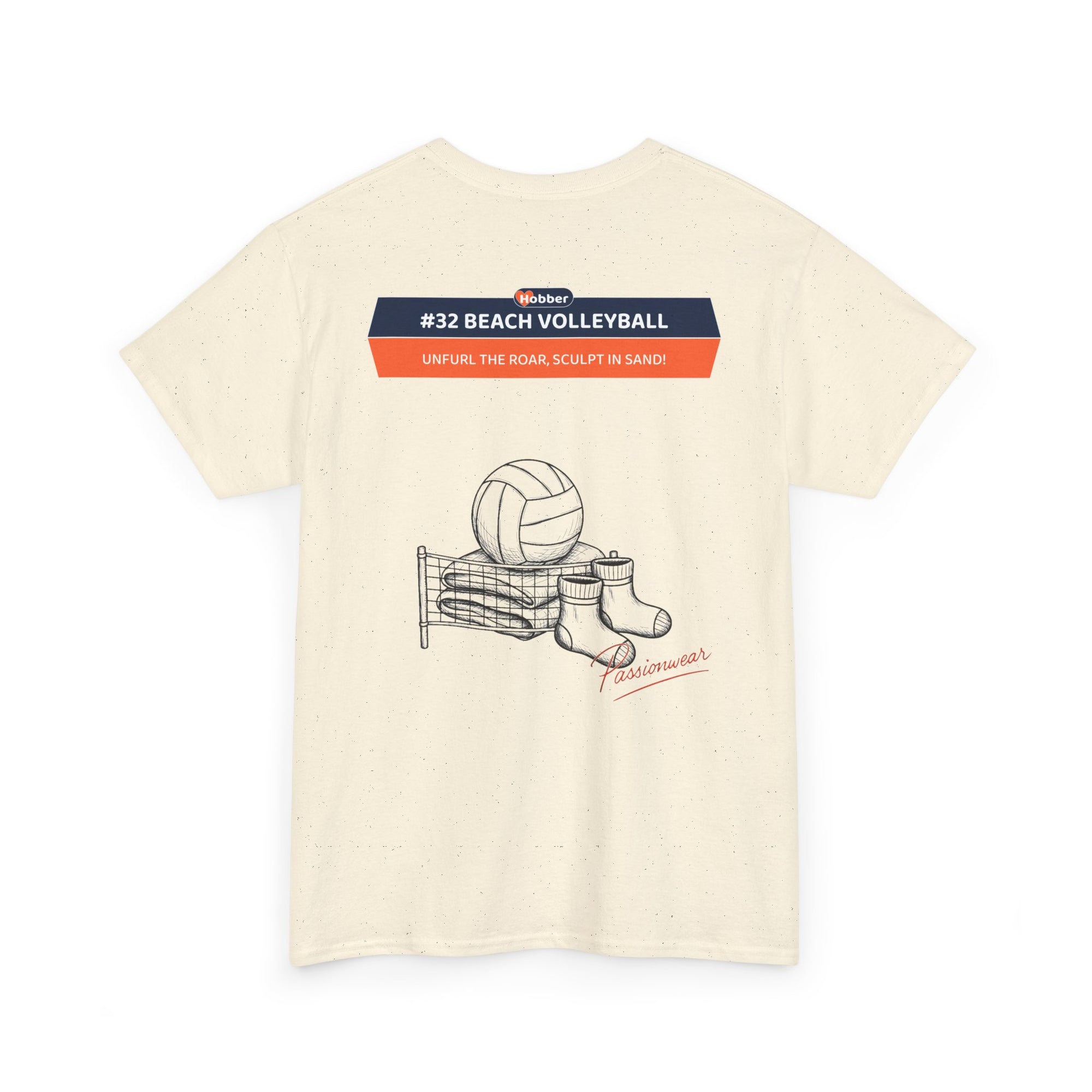 Hobber Unisex Sports & Adventure T-Shirt, #32 Beach volleyball