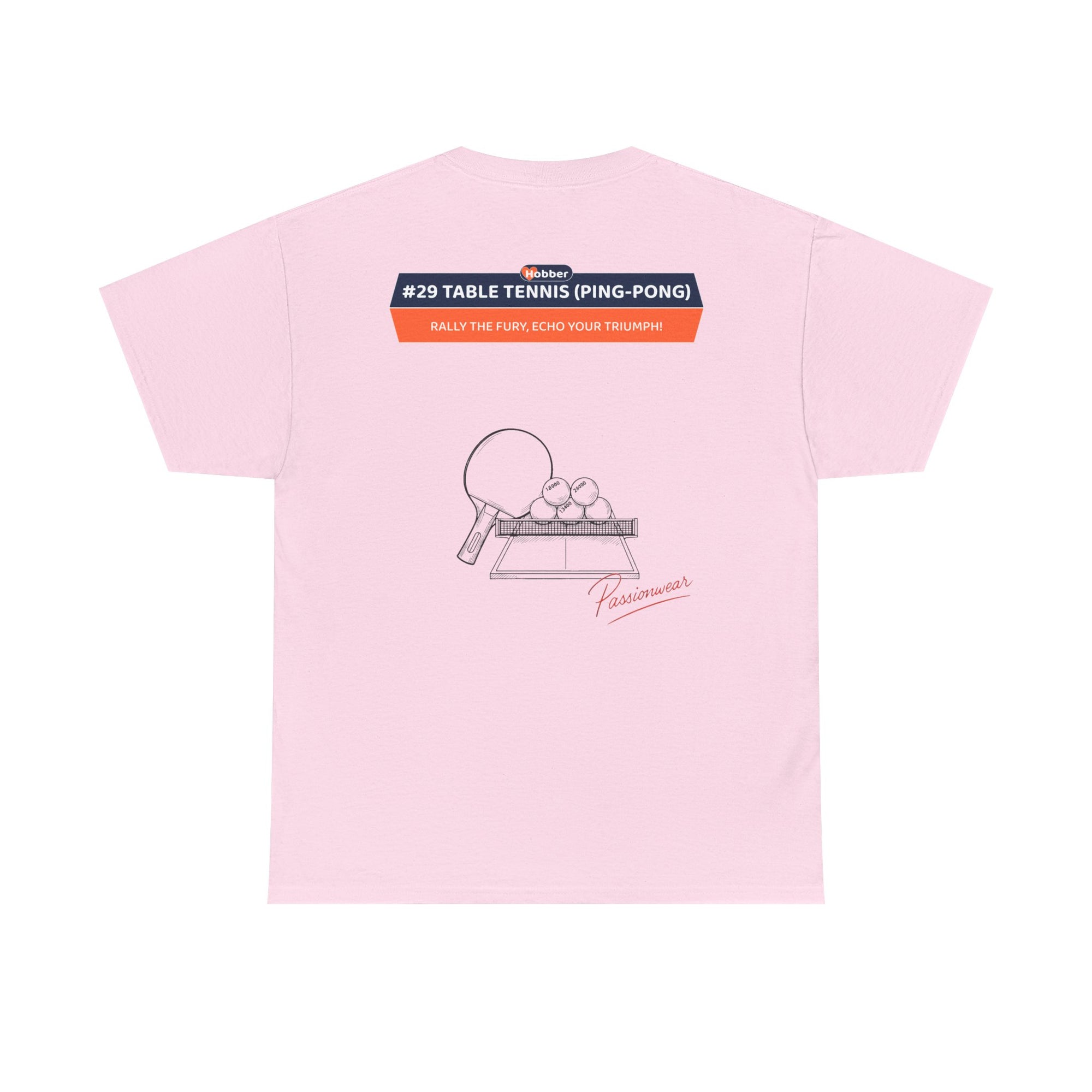 Hobber Unisex Sports & Adventure T-Shirt, #29 Table tennis (Ping-pong)