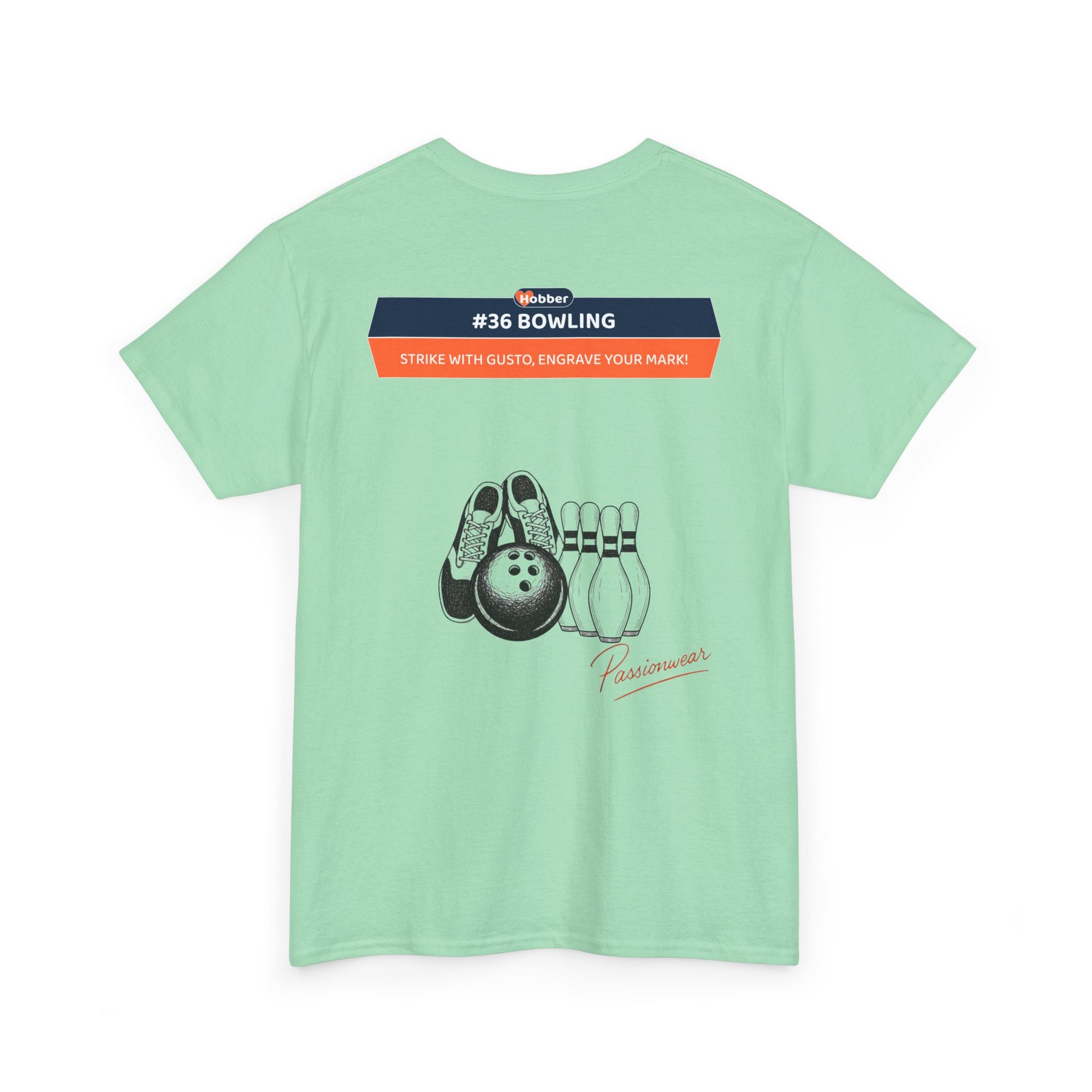 Hobber Unisex Sports & Adventure T-Shirt, #36 Bowling