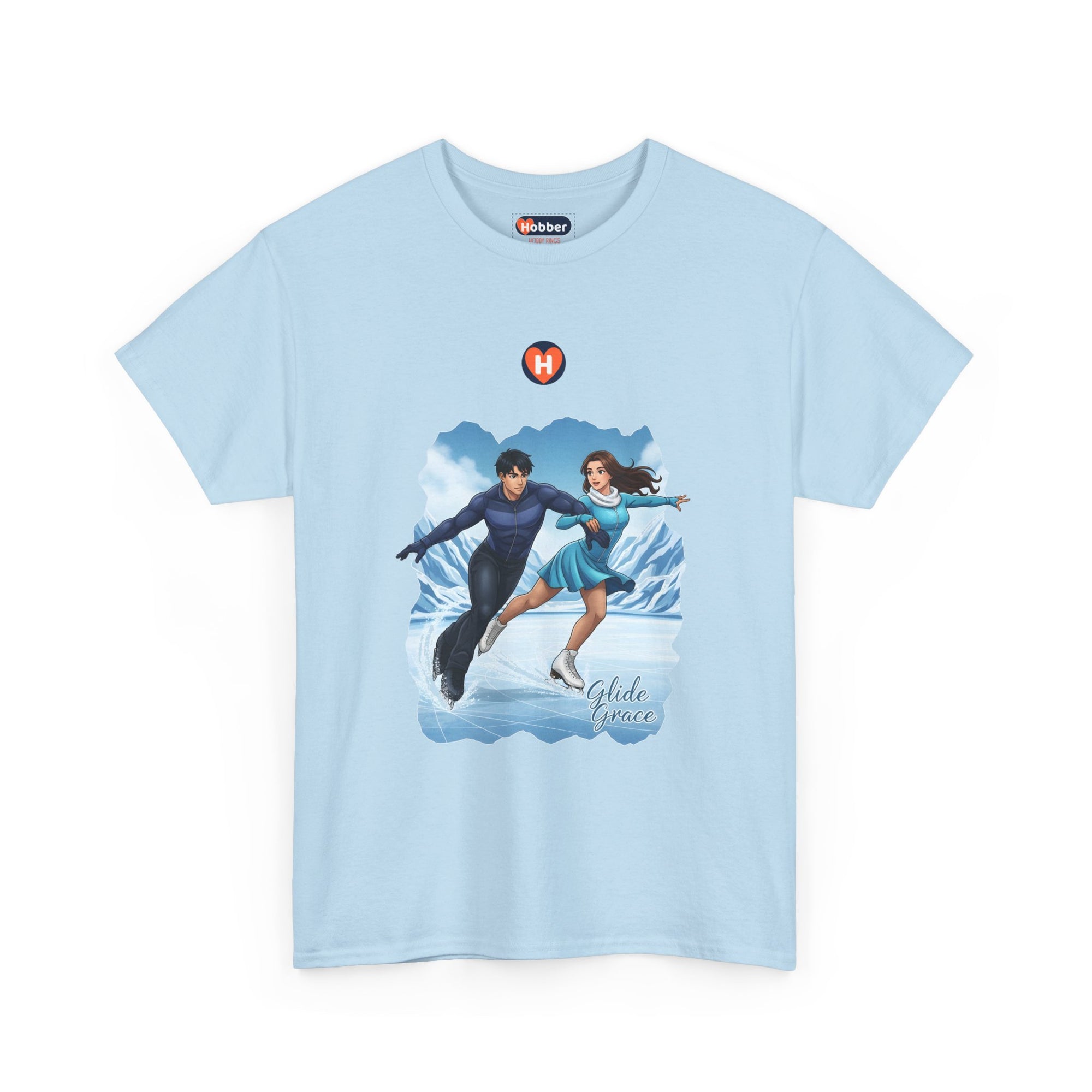 Hobber Unisex Sports & Adventure T-Shirt, #15 Skating (Ice)