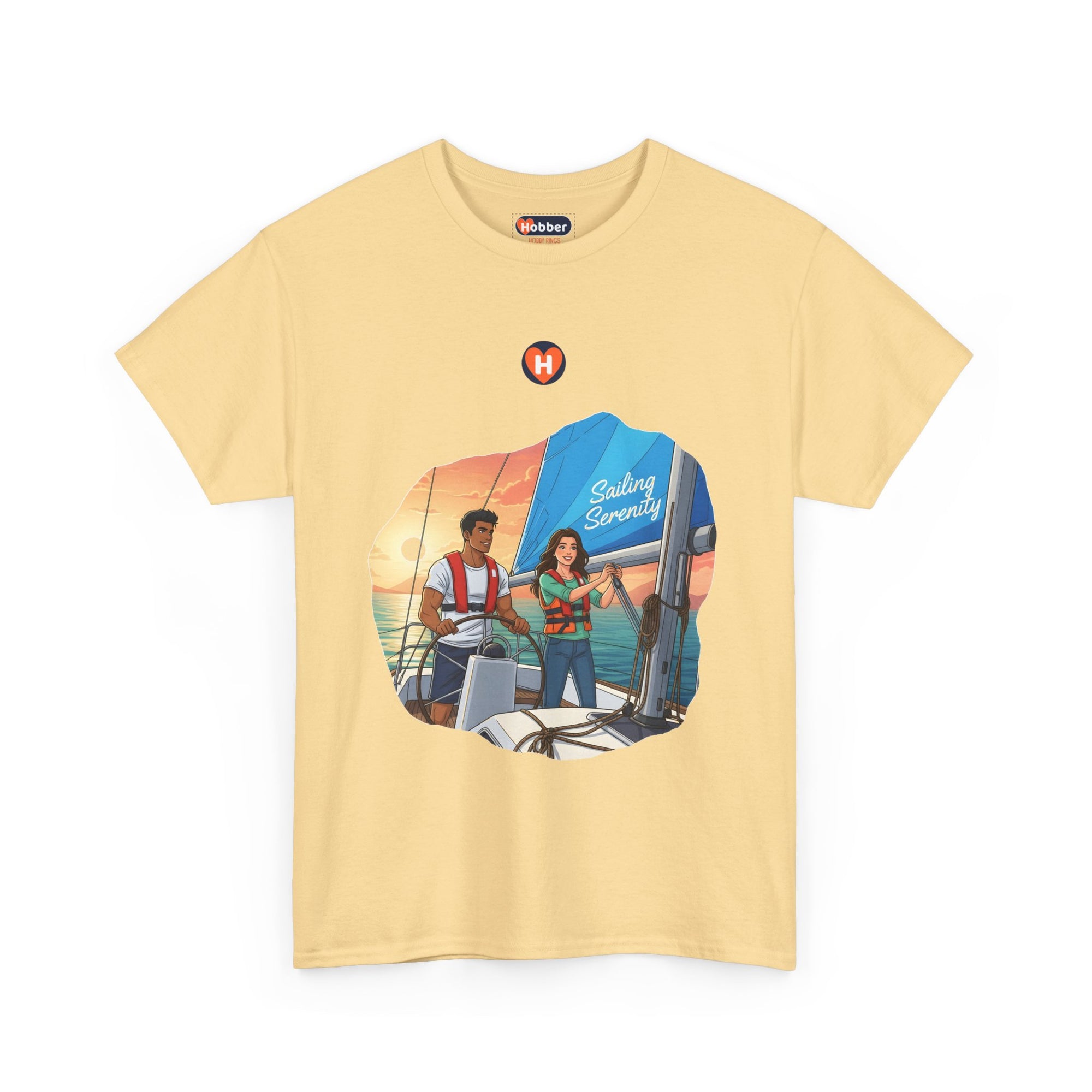Hobber Unisex Sports & Adventure T-Shirt, #12 Sailing
