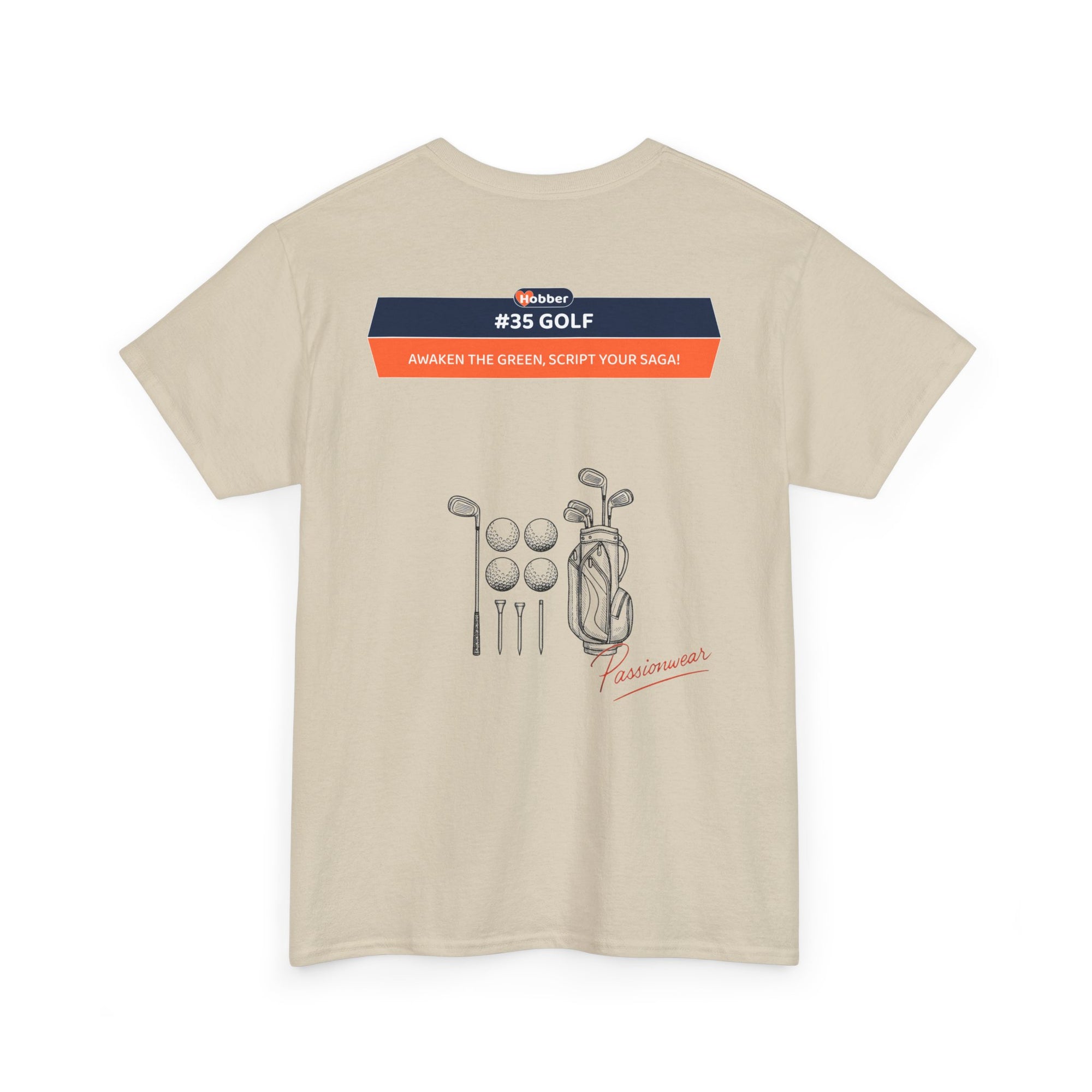 Hobber Unisex Sports & Adventure T-Shirt, #35 Golf