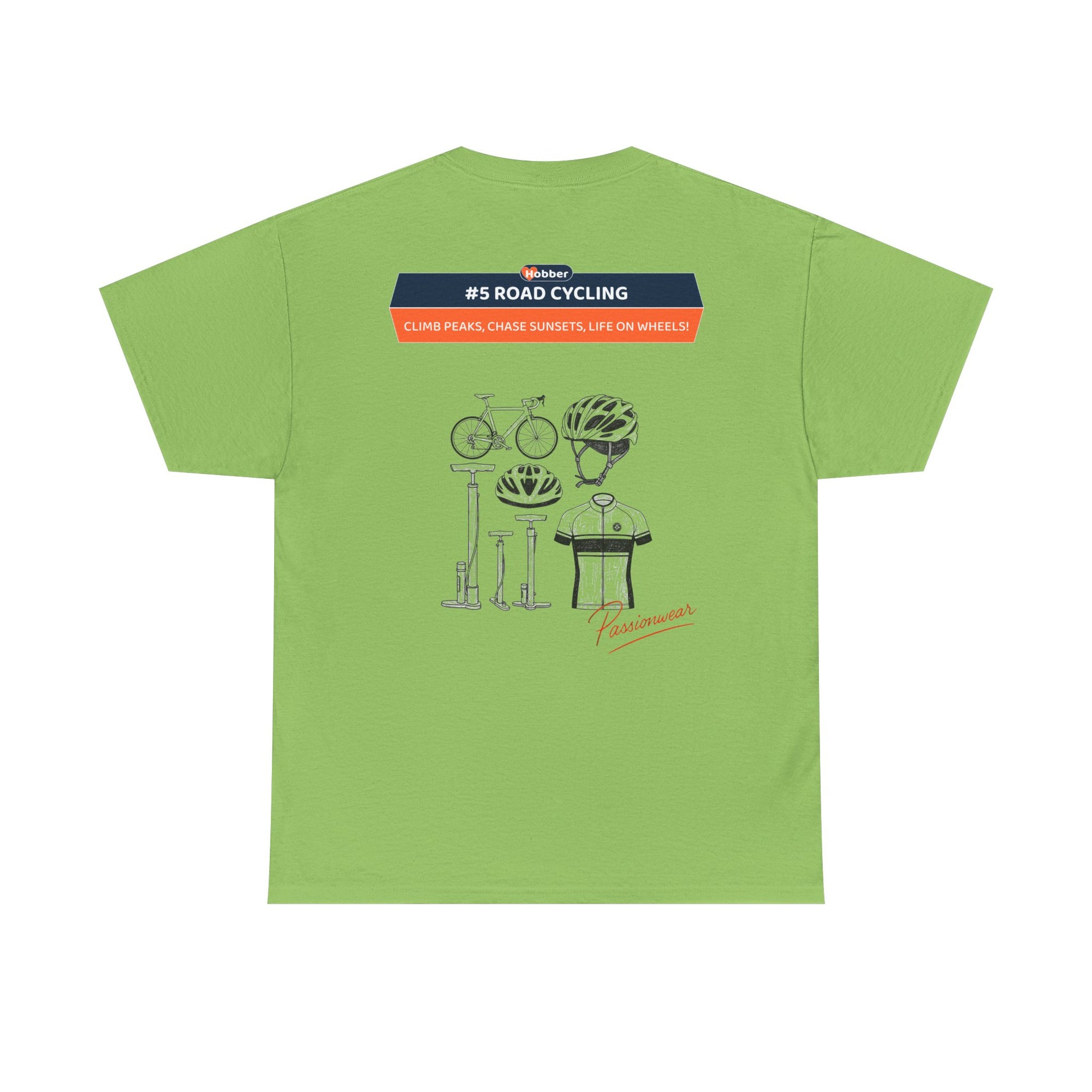 Hobber Unisex Sports & Adventure T-Shirt, #5 Road cycling