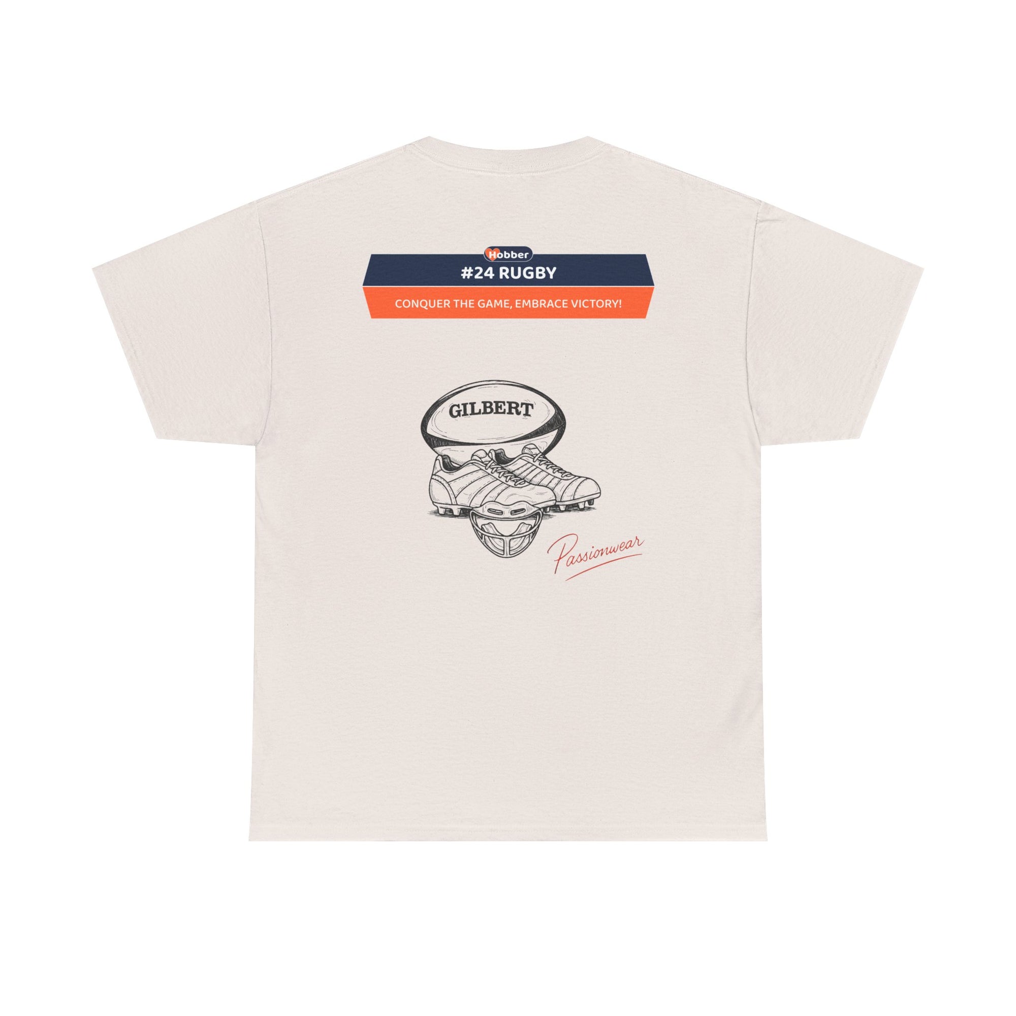 Hobber Mens Sports & Adventure T-Shirt, #24 Rugby