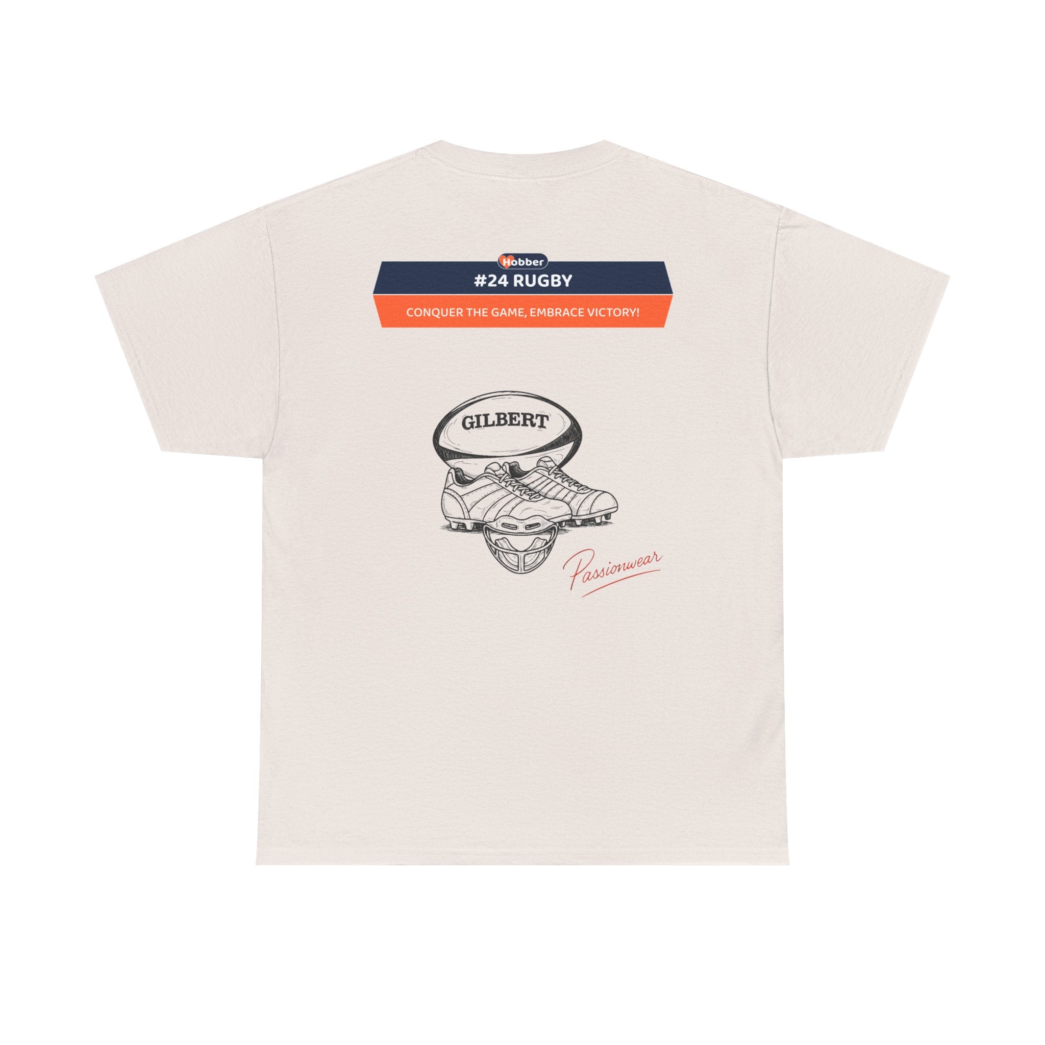 Hobber Mens Sports & Adventure T-Shirt, #24 Rugby