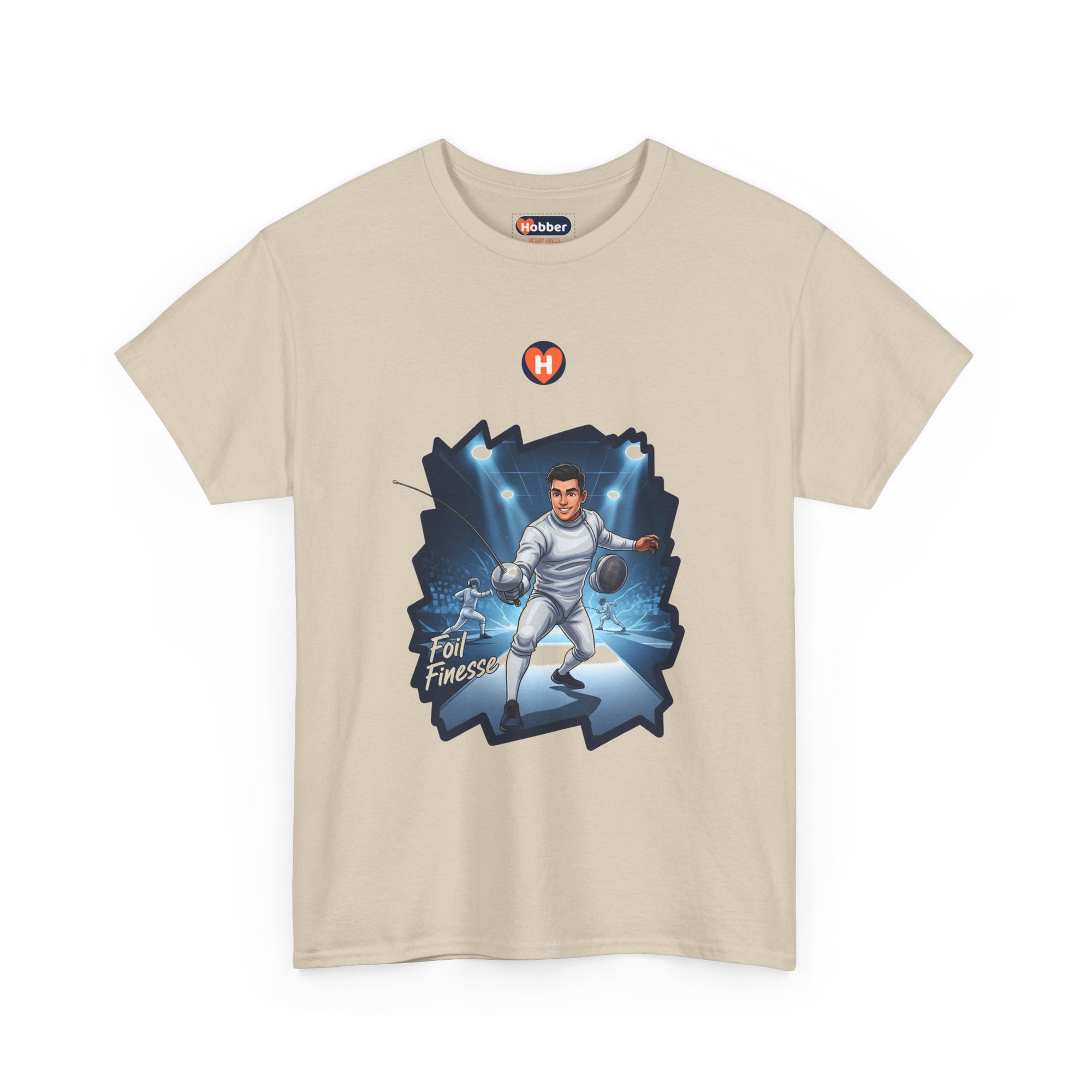 Hobber Mens Sports & Adventure T-Shirt, #50 Fencing