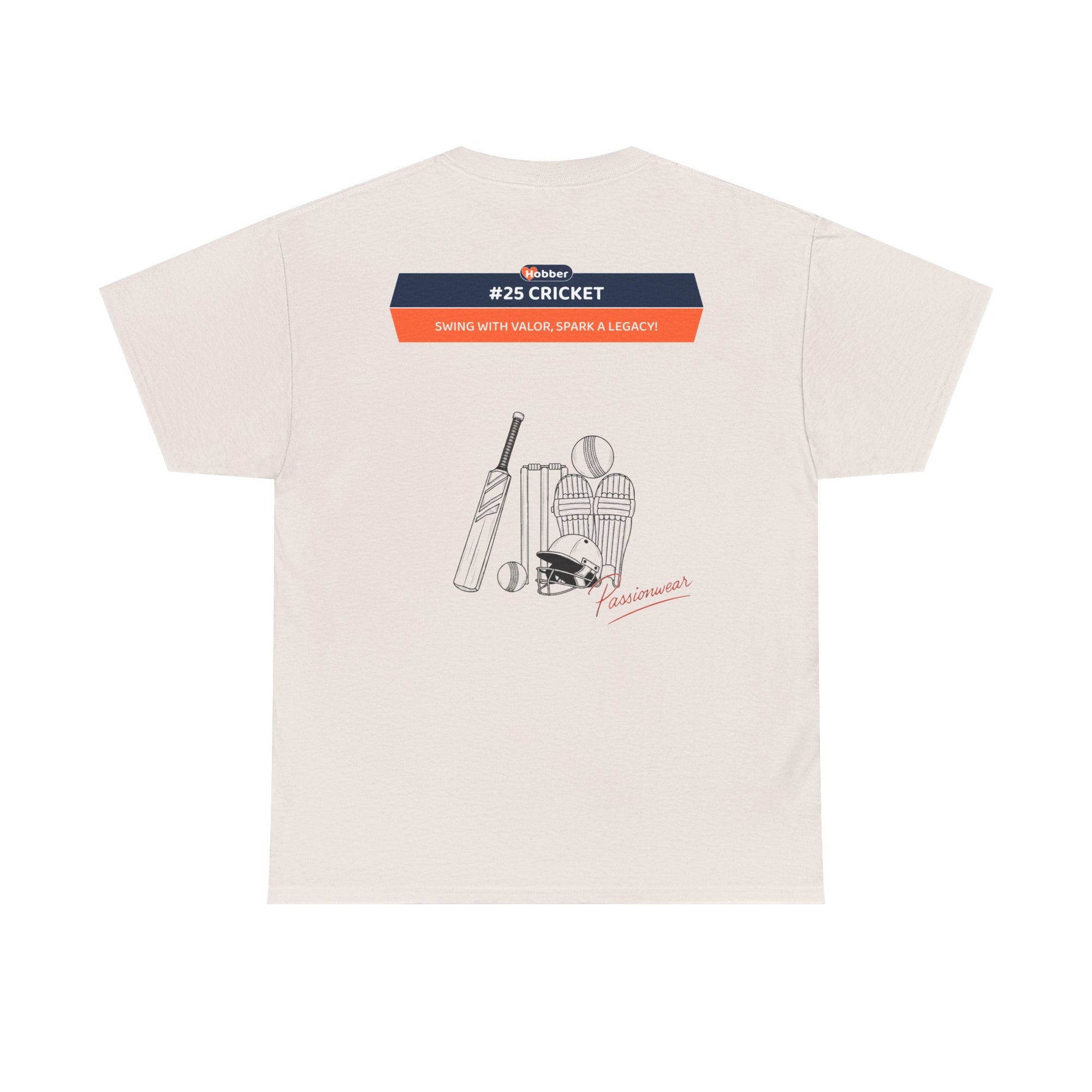 Hobber Mens Sports & Adventure T-Shirt, #25 Cricket