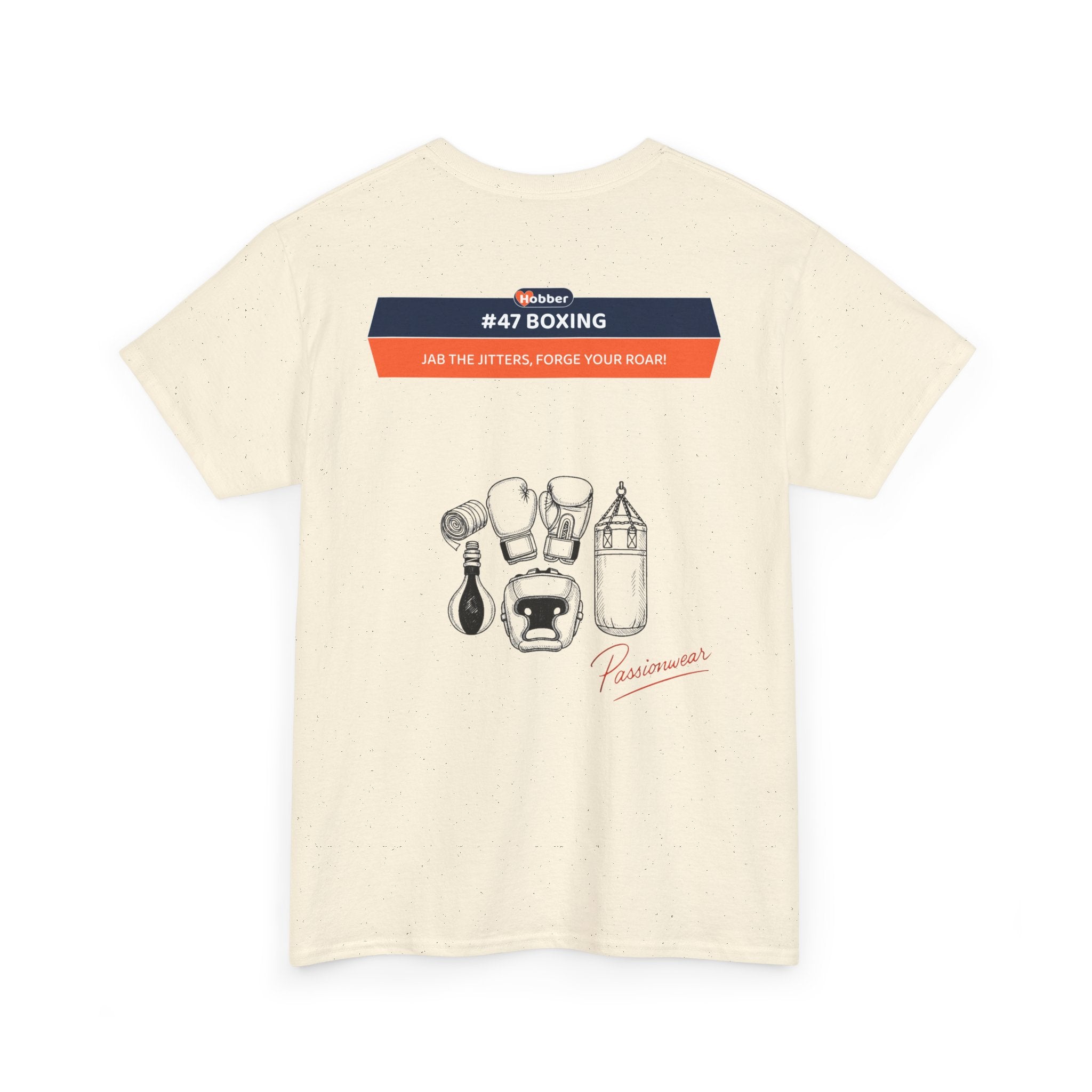 Hobber Mens Sports & Adventure T-Shirt, #47 Boxing