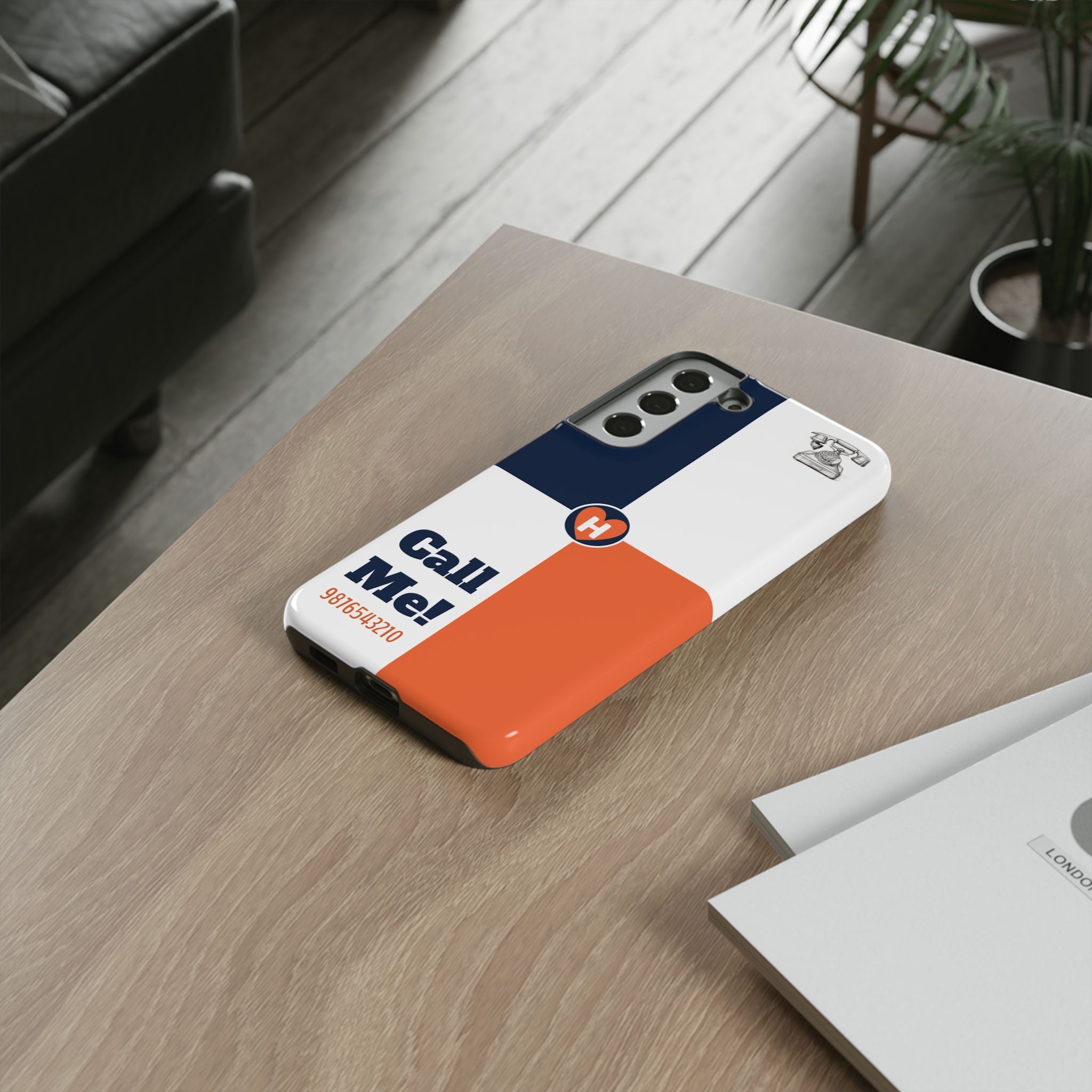 Hobber CallMe: Stylish Phone Case for Tough Protection, Customizable Cover, Durable Design