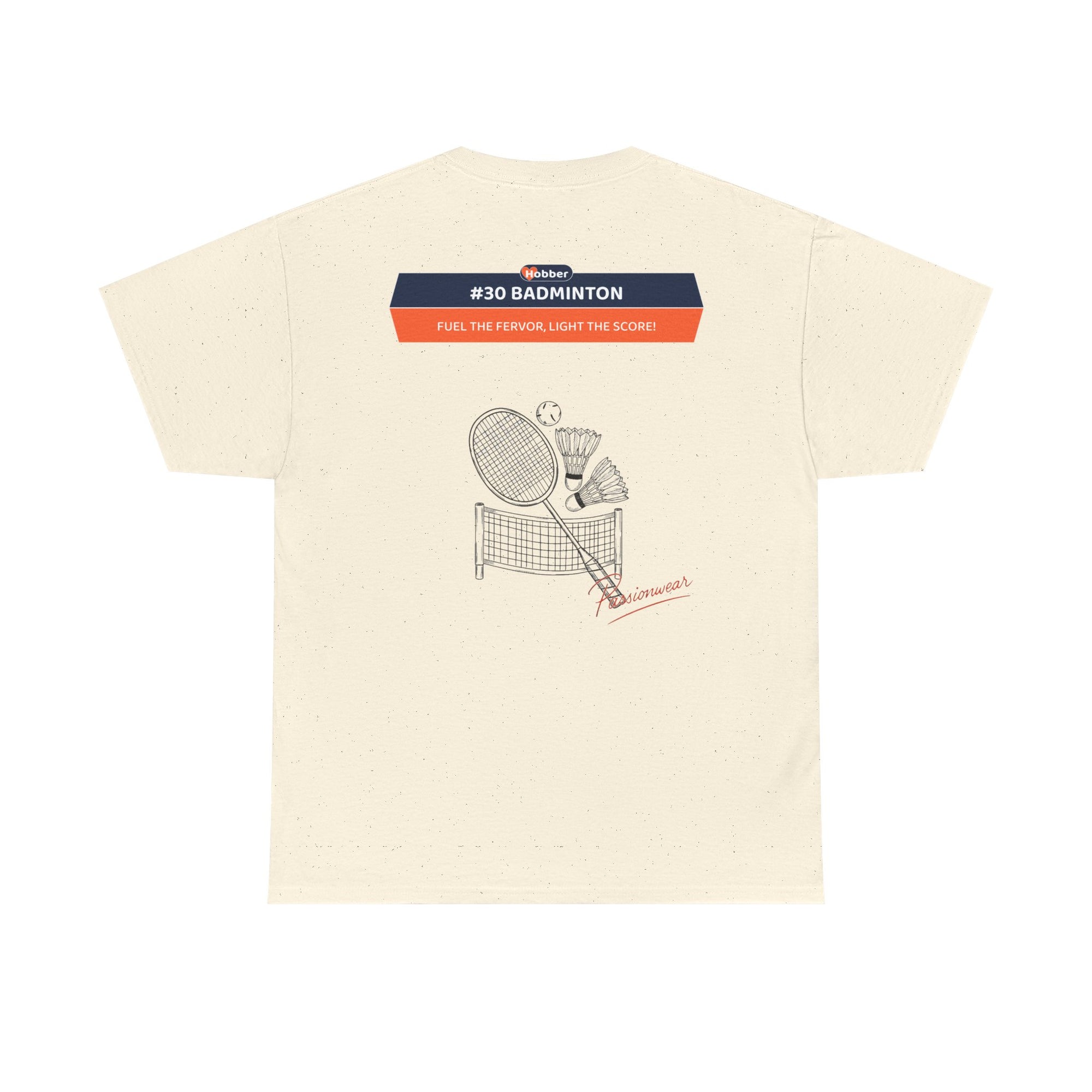 Hobber Unisex Sports & Adventure T-Shirt, #30 Badminton