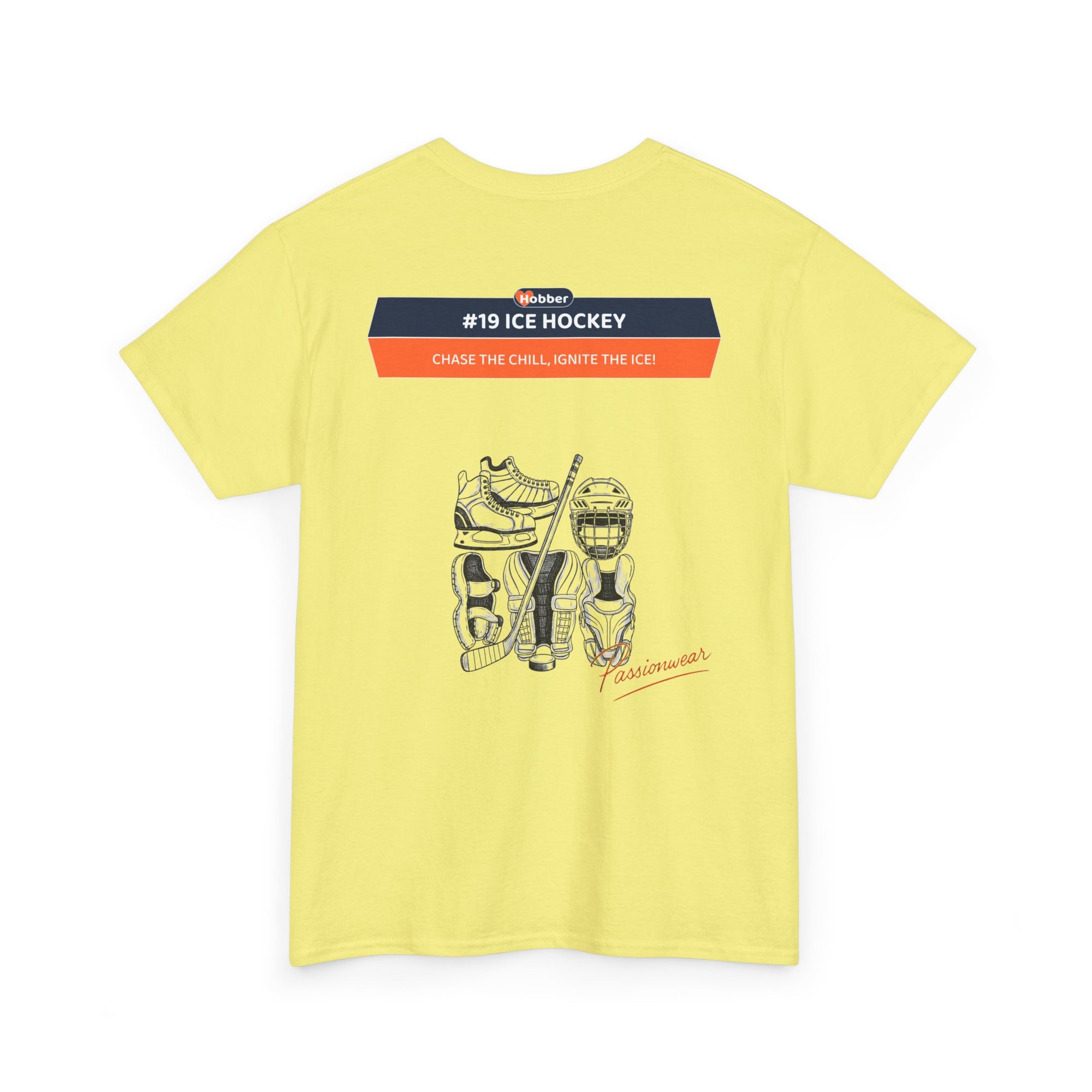 Hobber Mens Sports & Adventure T-Shirt, #19 Ice hockey
