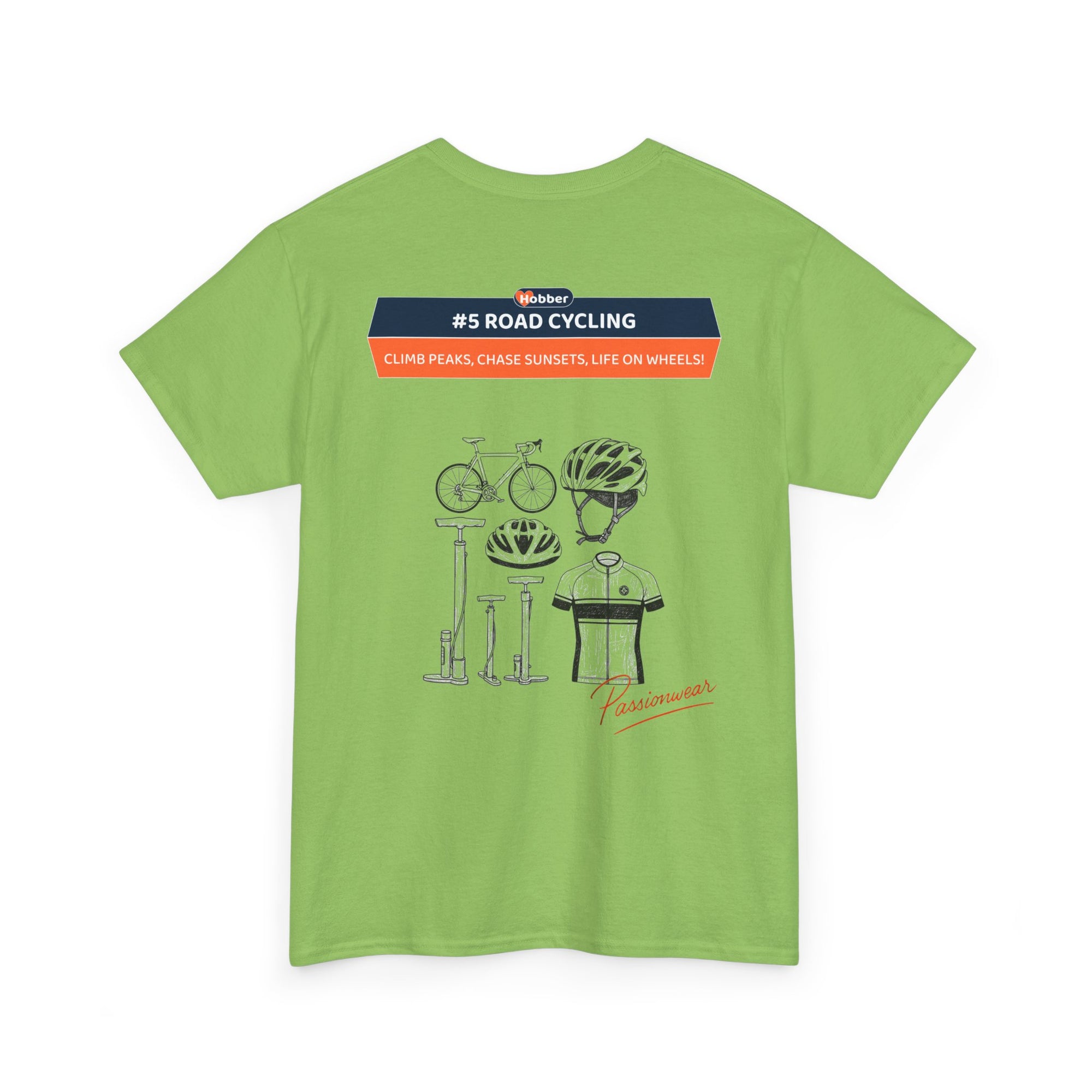 Hobber Unisex Sports & Adventure T-Shirt, #5 Road cycling