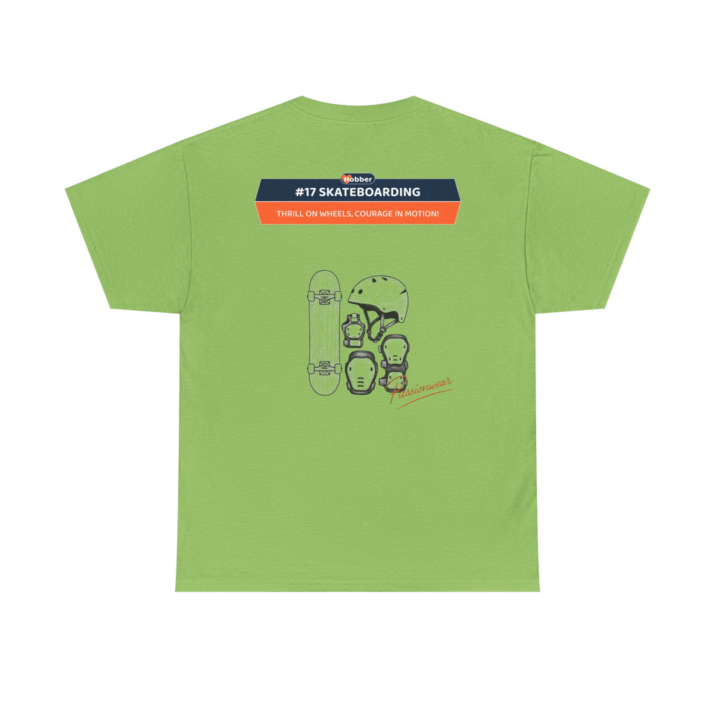 Hobber Mens Sports & Adventure T-Shirt, #17 Skateboarding