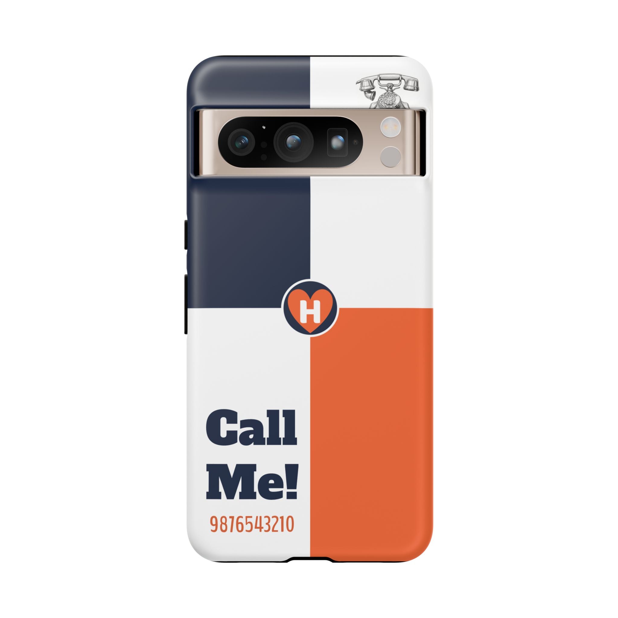 Hobber CallMe: Stylish Phone Case for Tough Protection, Customizable Cover, Durable Design