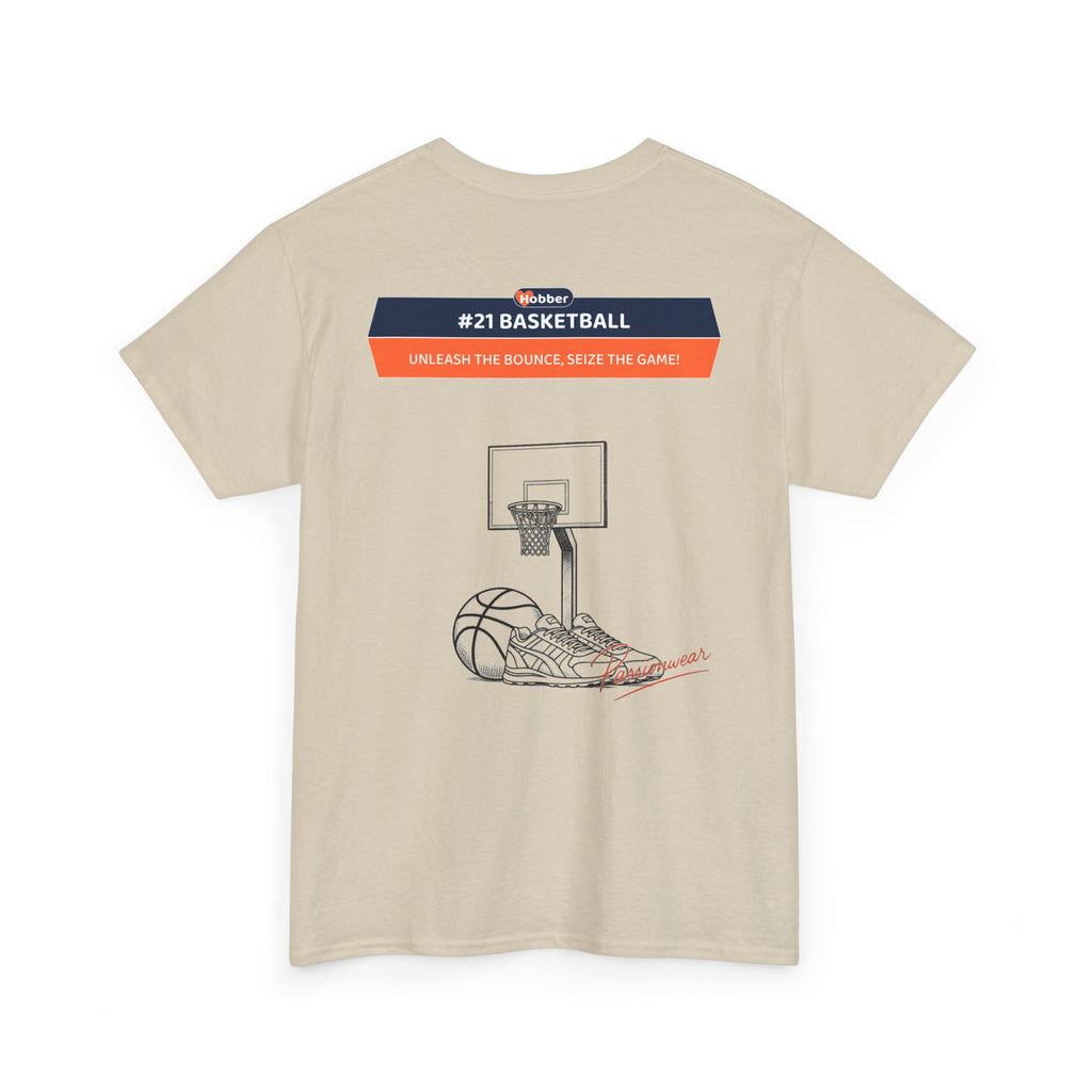 Hobber Mens Sports & Adventure T-Shirt, #21 Basketball