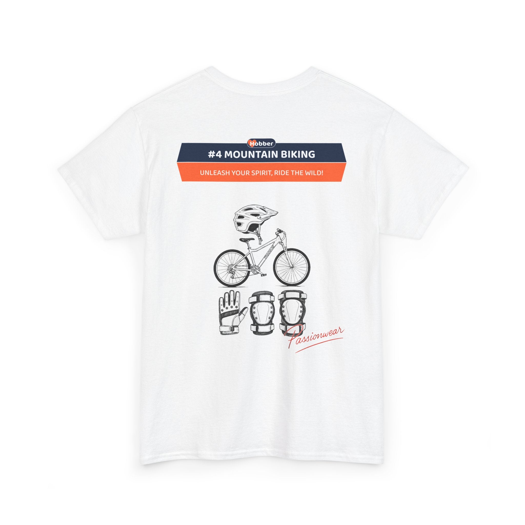 Hobber Mens Sports & Adventure T-Shirt, #4 Mountain biking