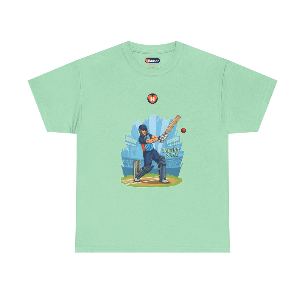 Hobber Mens Sports & Adventure T-Shirt, #25 Cricket