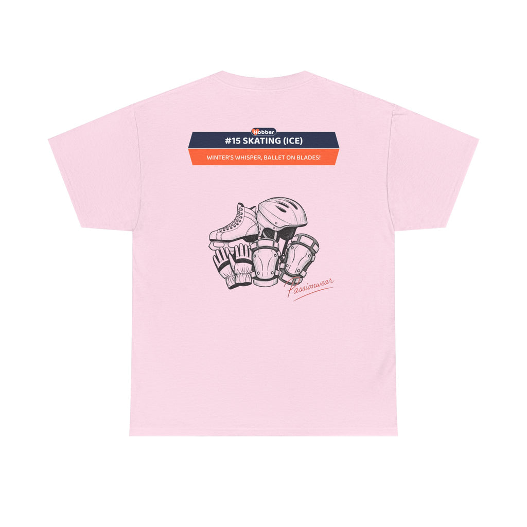 Hobber Unisex Sports & Adventure T-Shirt, #15 Skating (Ice)