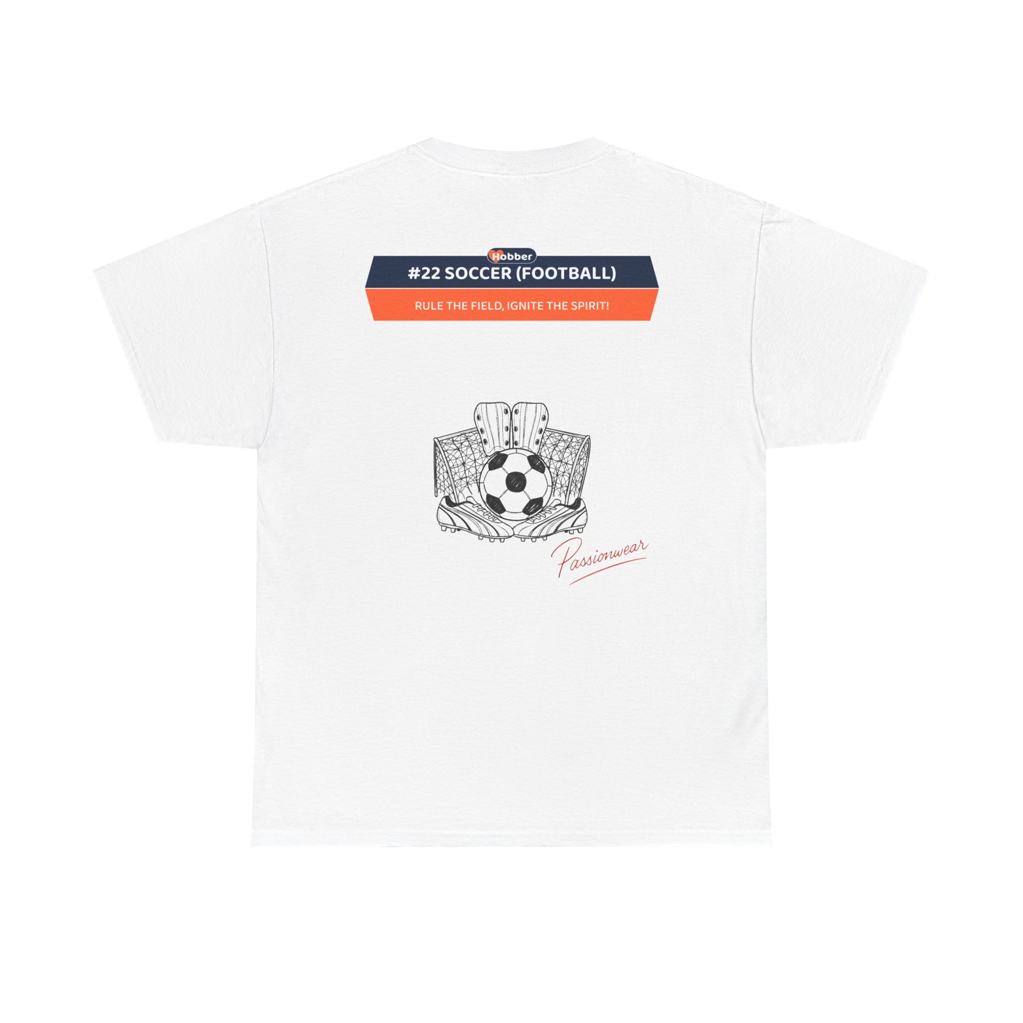 Hobber Mens Sports & Adventure T-Shirt, #22 Soccer (Football)