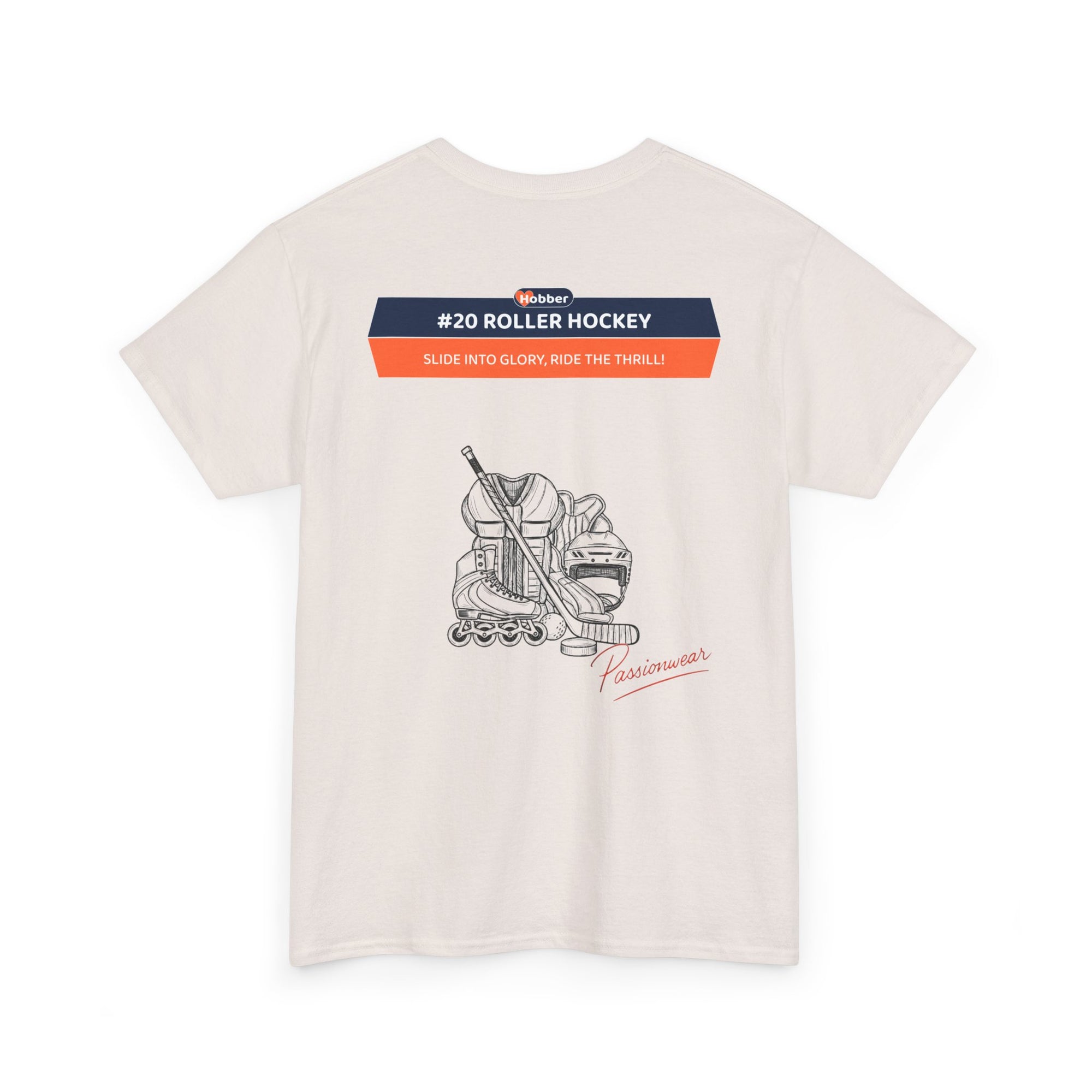 Hobber Mens Sports & Adventure T-Shirt, #20 Roller hockey