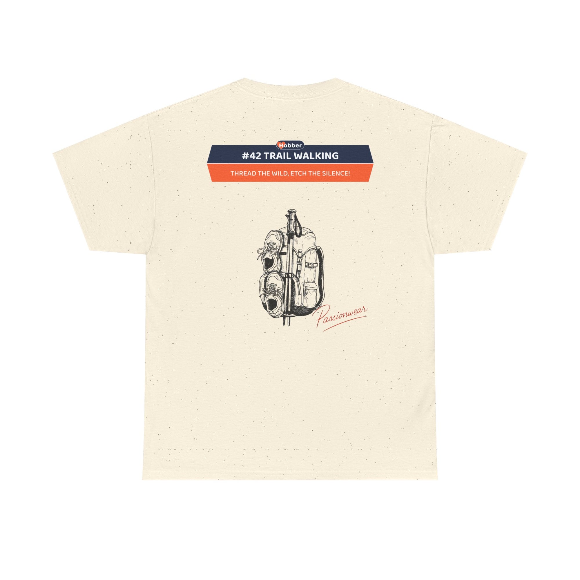 Hobber Unisex Sports & Adventure T-Shirt, #42 Trail walking