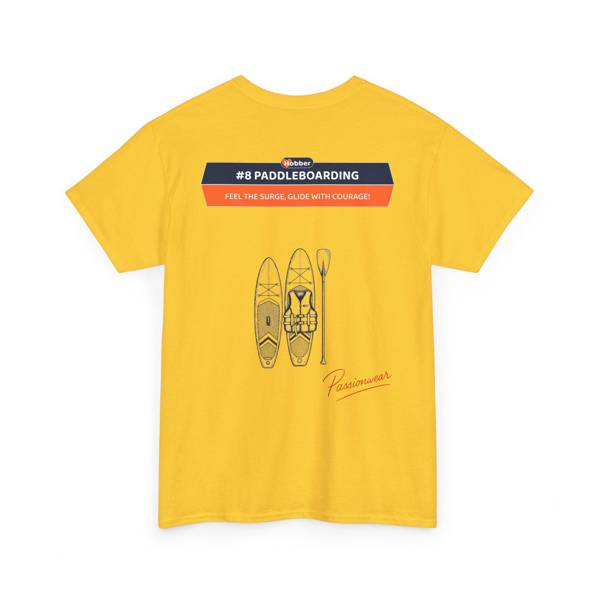 Hobber Unisex Sports & Adventure T-Shirt, #8 Paddleboarding