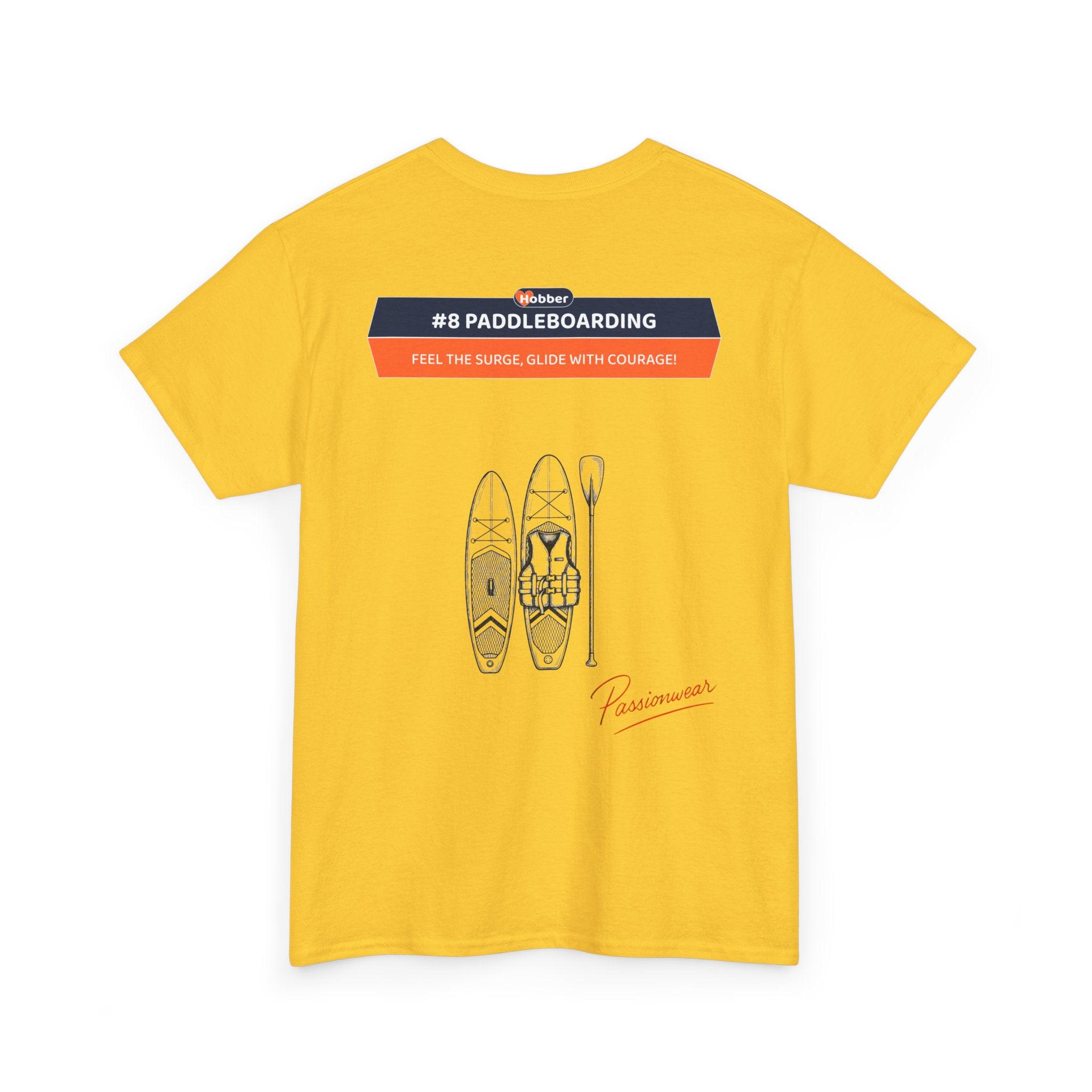 Hobber Unisex Sports & Adventure T-Shirt, #8 Paddleboarding