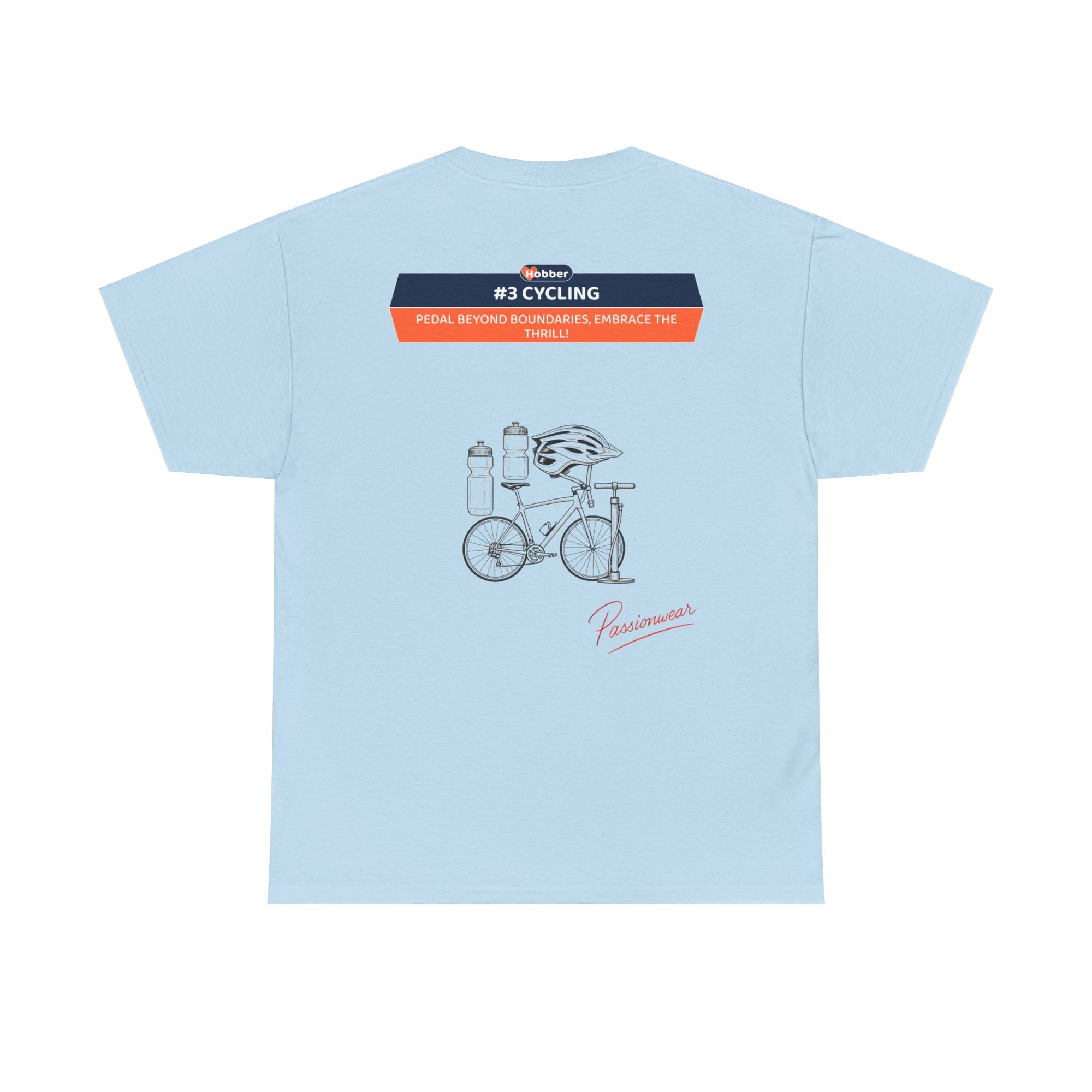 Hobber Unisex Sports & Adventure T-Shirt, #3 Cycling
