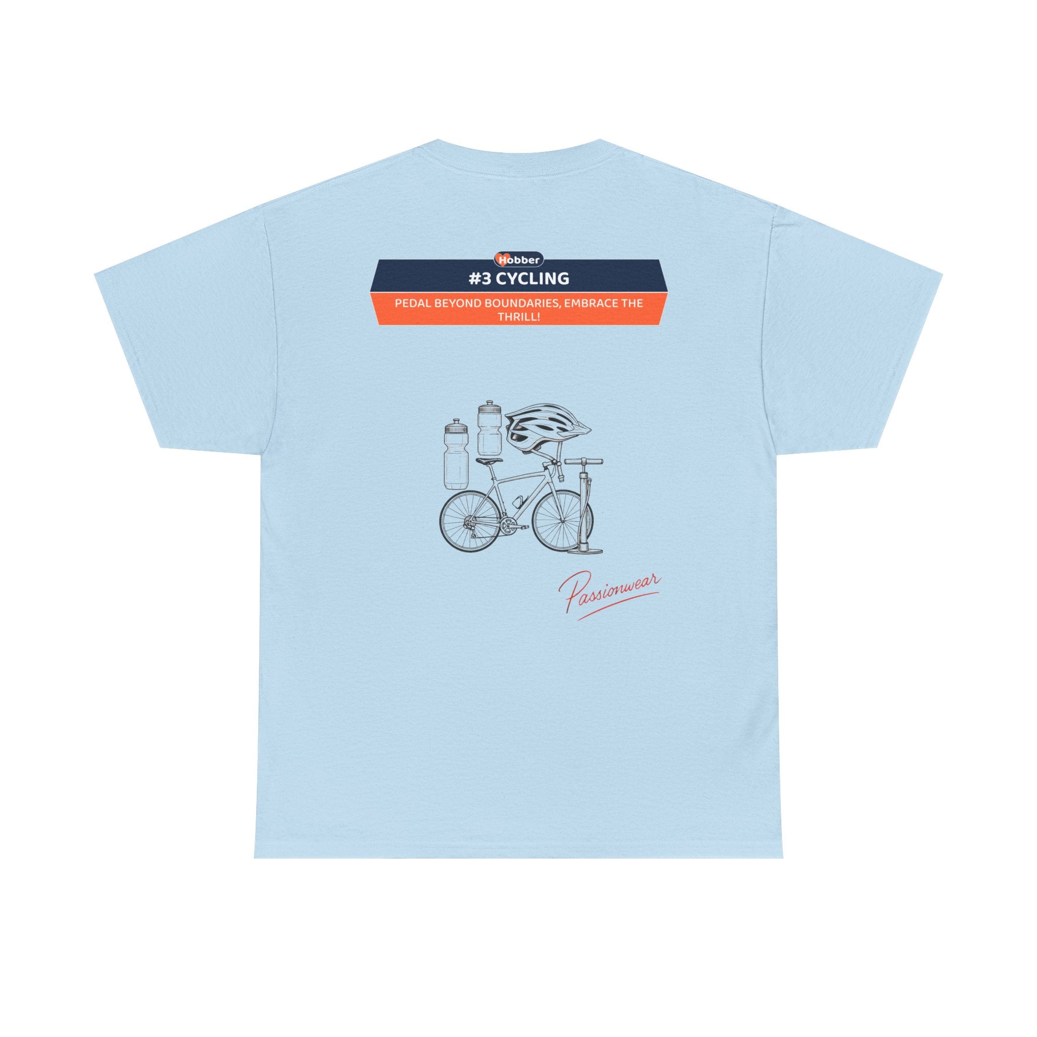 Hobber Unisex Sports & Adventure T-Shirt, #3 Cycling