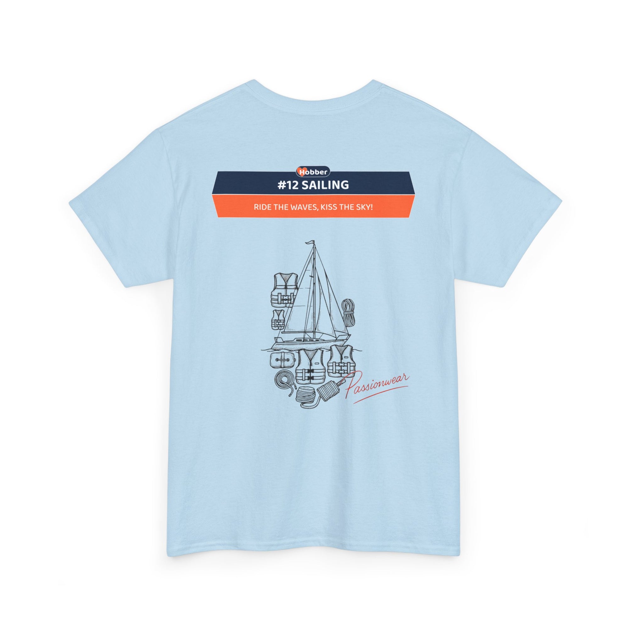Hobber Unisex Sports & Adventure T-Shirt, #12 Sailing