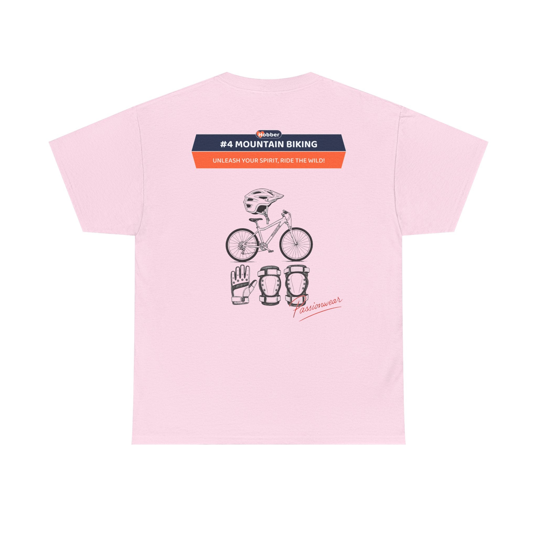 Hobber Mens Sports & Adventure T-Shirt, #4 Mountain biking