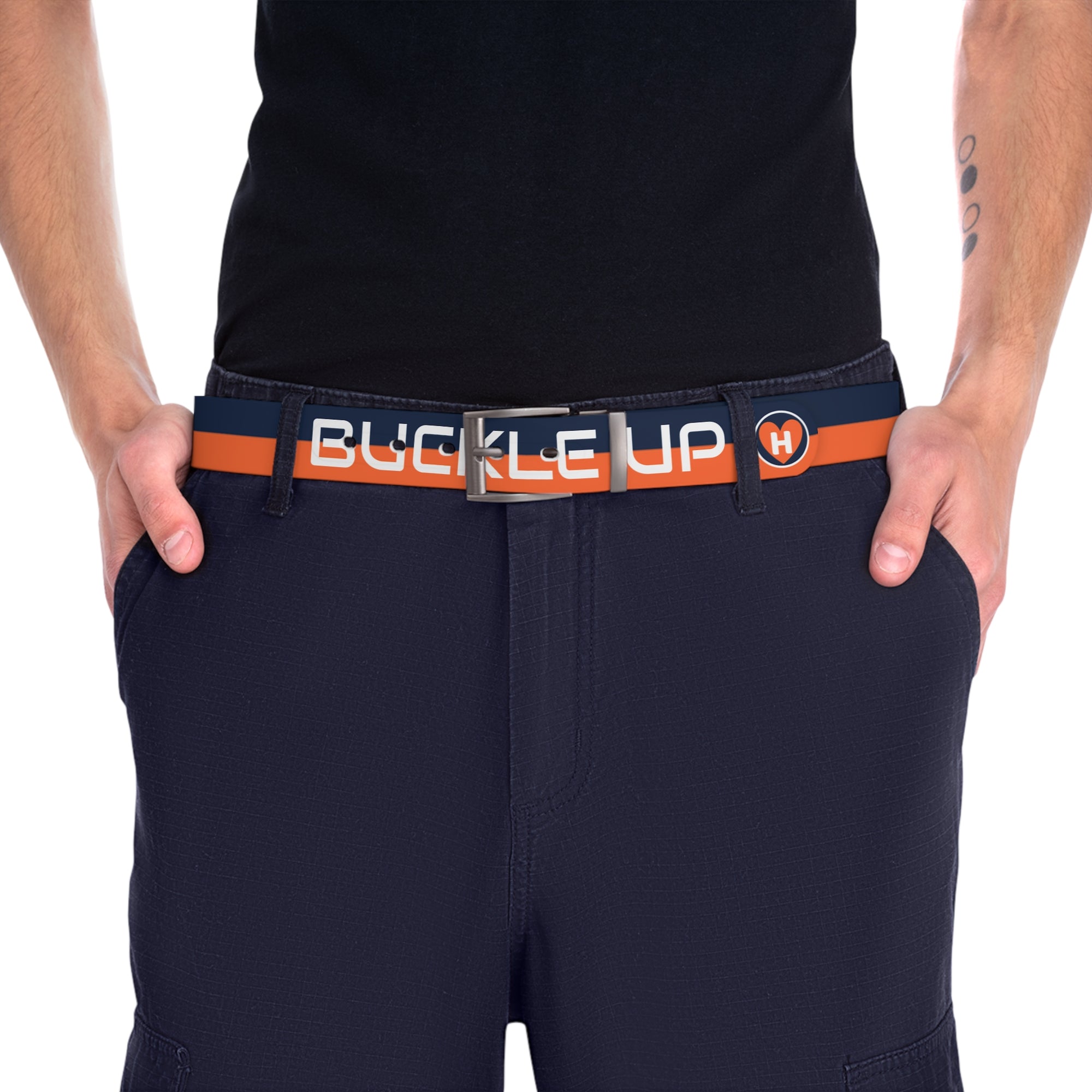 Hobber BuckleUp Belt: Fun Fashion Accessory, Casual or Sporty Style, Perfect for Everyday Wear, Gift for Friends or Parties