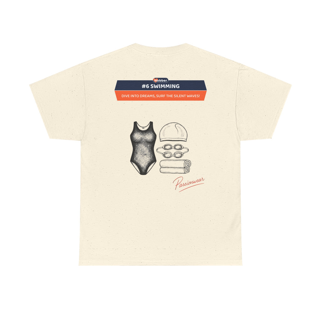 Hobber Unisex Sports & Adventure T-Shirt, #6 Swimming