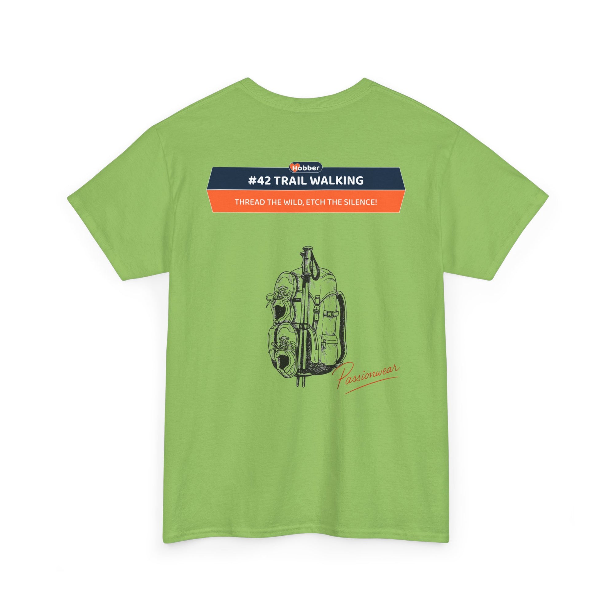Hobber Unisex Sports & Adventure T-Shirt, #42 Trail walking