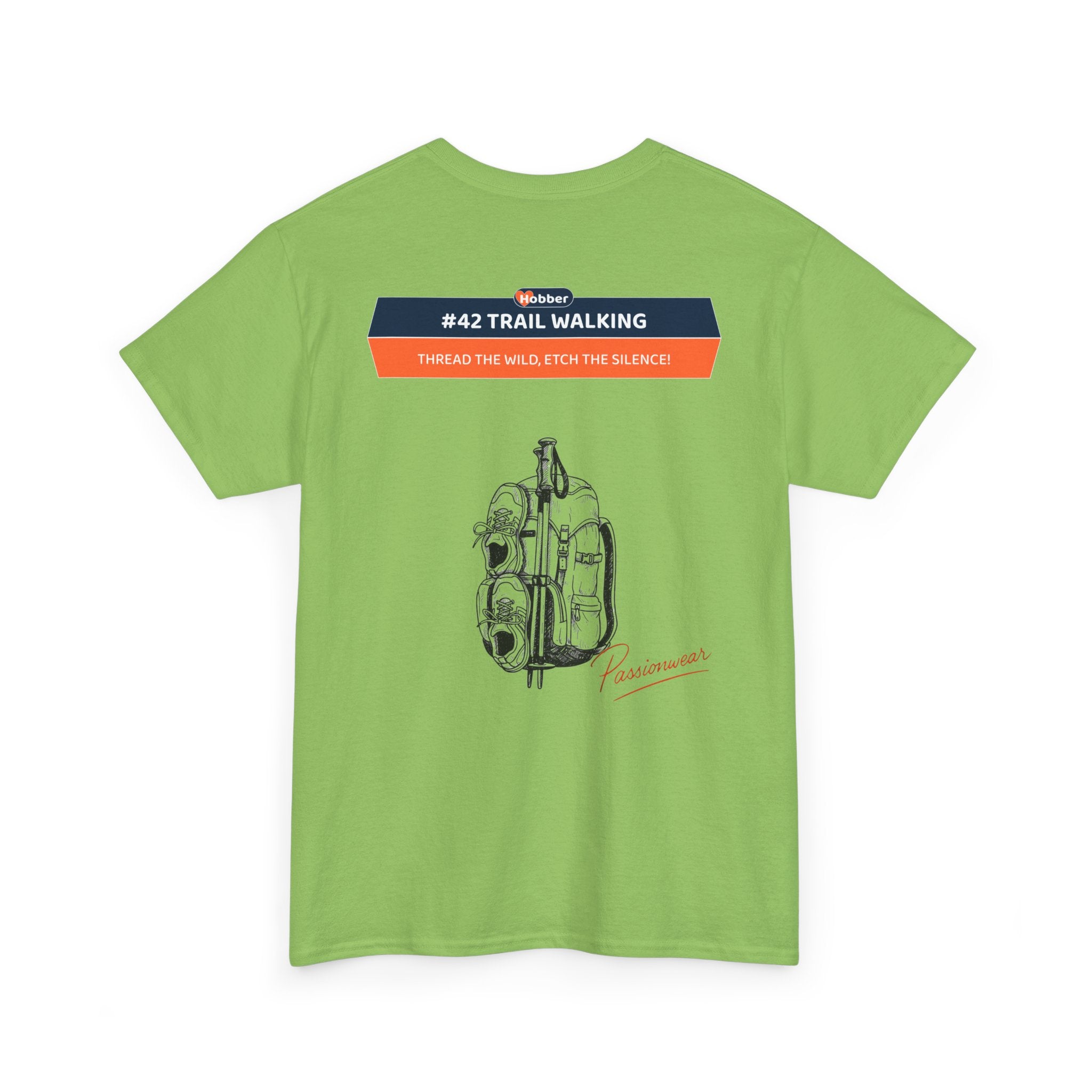 Hobber Unisex Sports & Adventure T-Shirt, #42 Trail walking