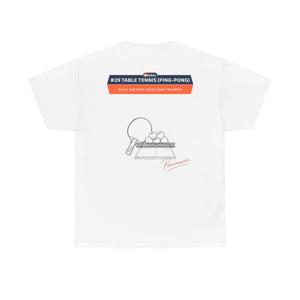 Hobber Unisex Sports & Adventure T-Shirt, #29 Table tennis (Ping-pong)