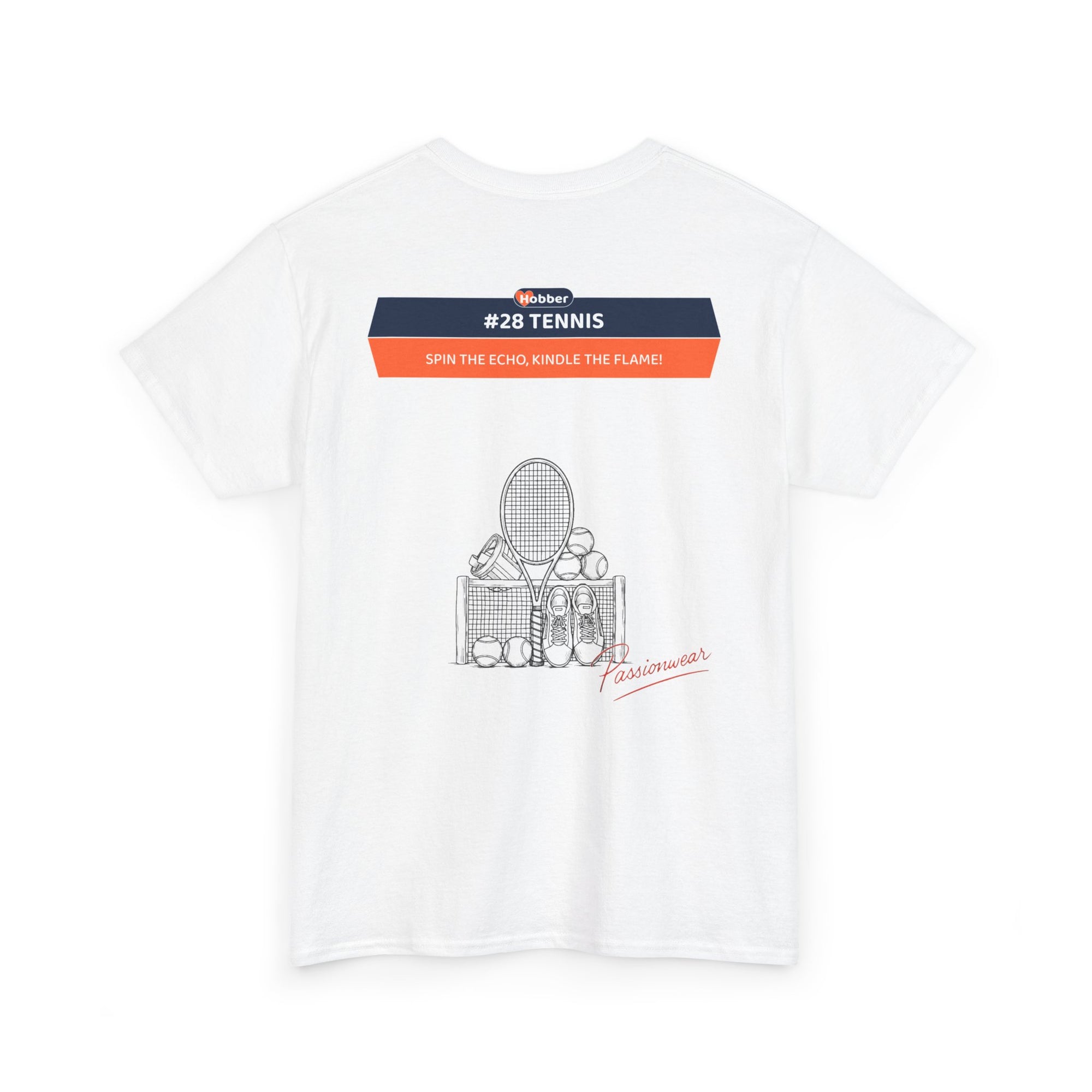 Hobber Unisex Sports & Adventure T-Shirt, #28 Tennis