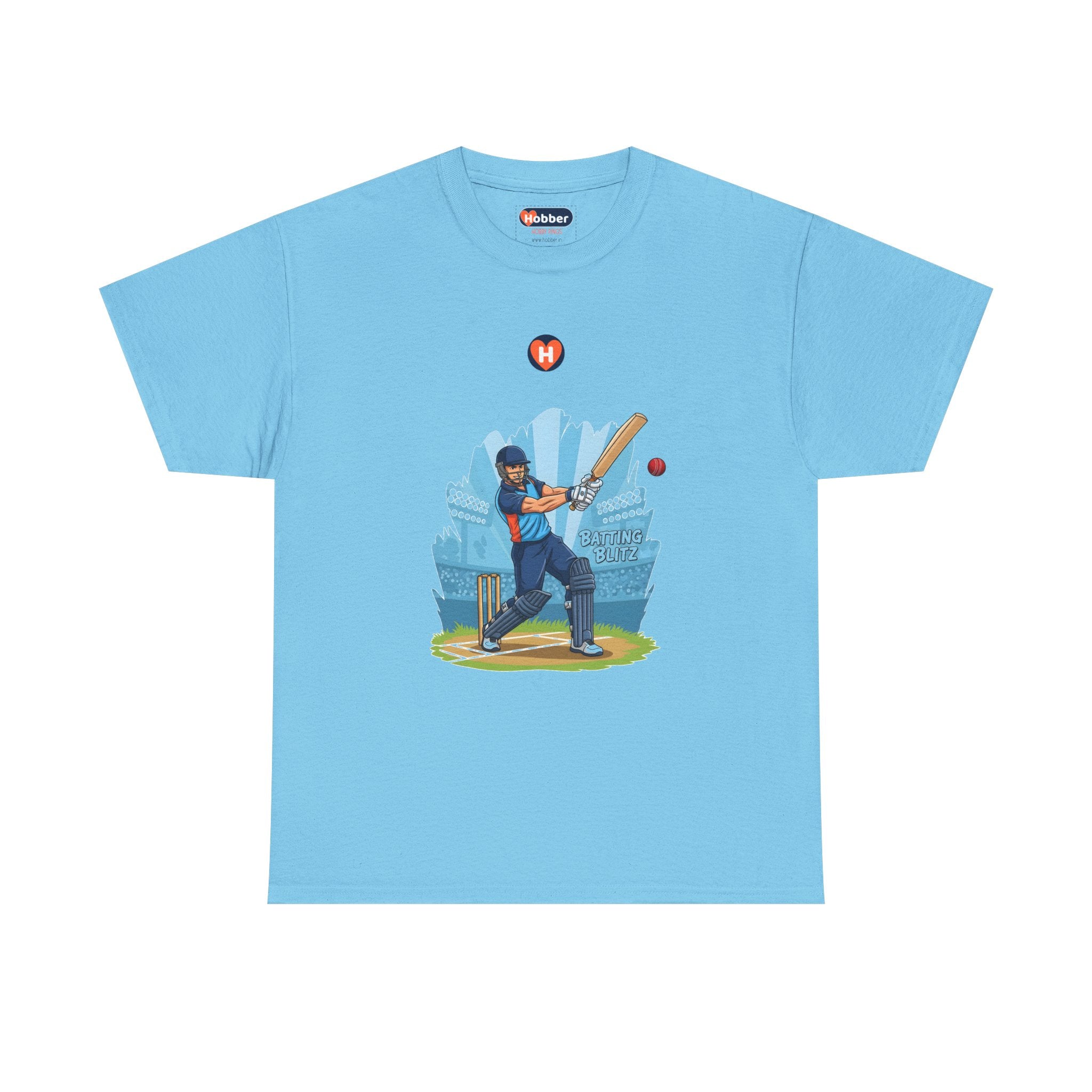 Hobber Mens Sports & Adventure T-Shirt, #25 Cricket