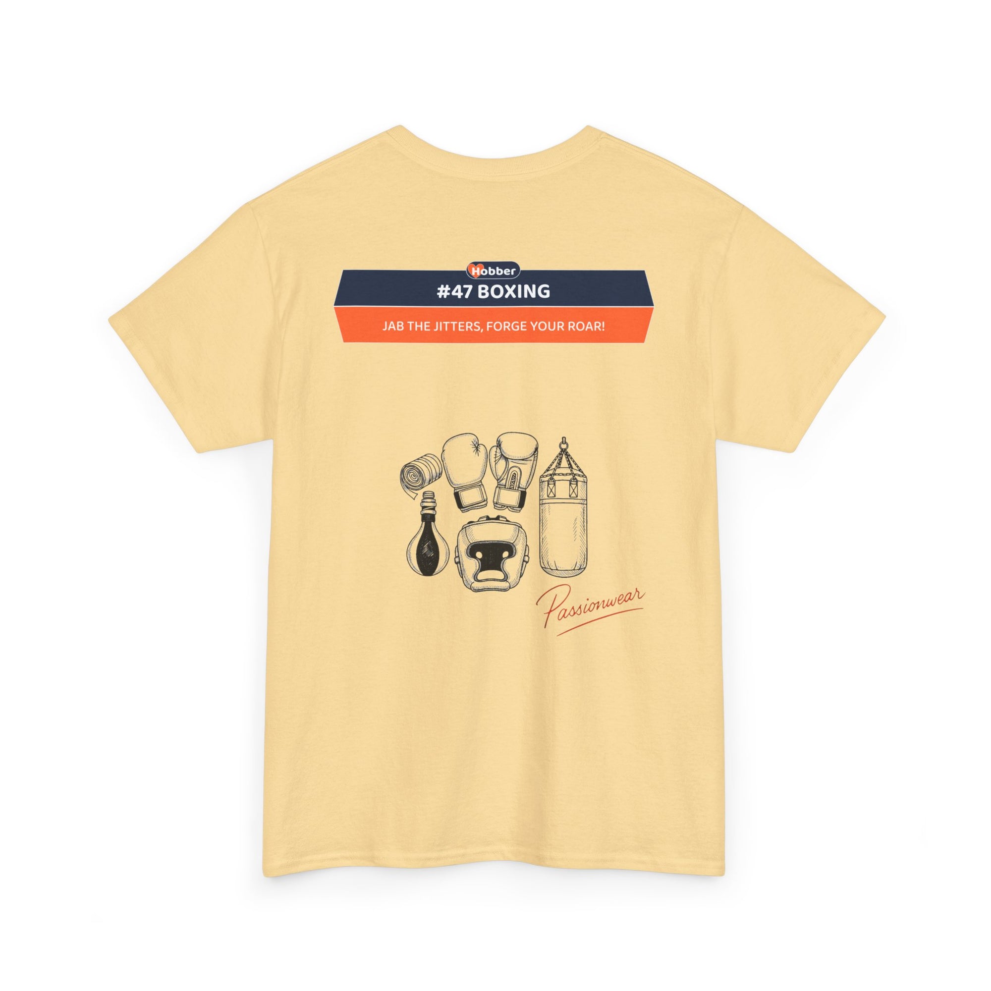 Hobber Mens Sports & Adventure T-Shirt, #47 Boxing