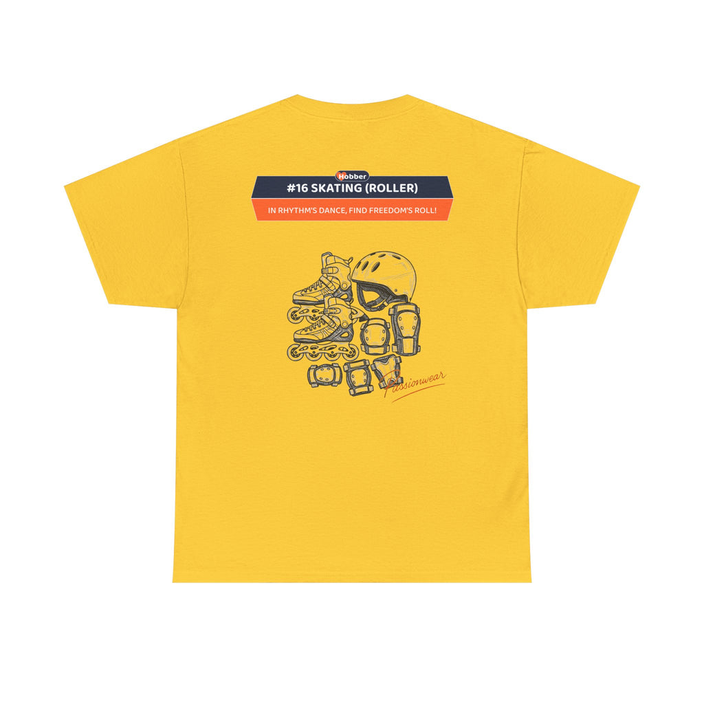 Hobber Unisex Sports & Adventure T-Shirt, #16 Skating (Roller)