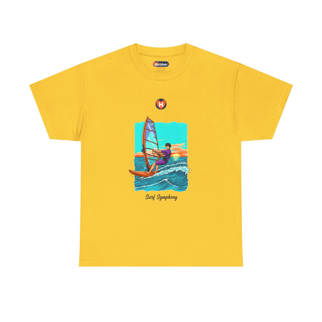 Hobber Mens Sports & Adventure T-Shirt, #13 Windsurfing