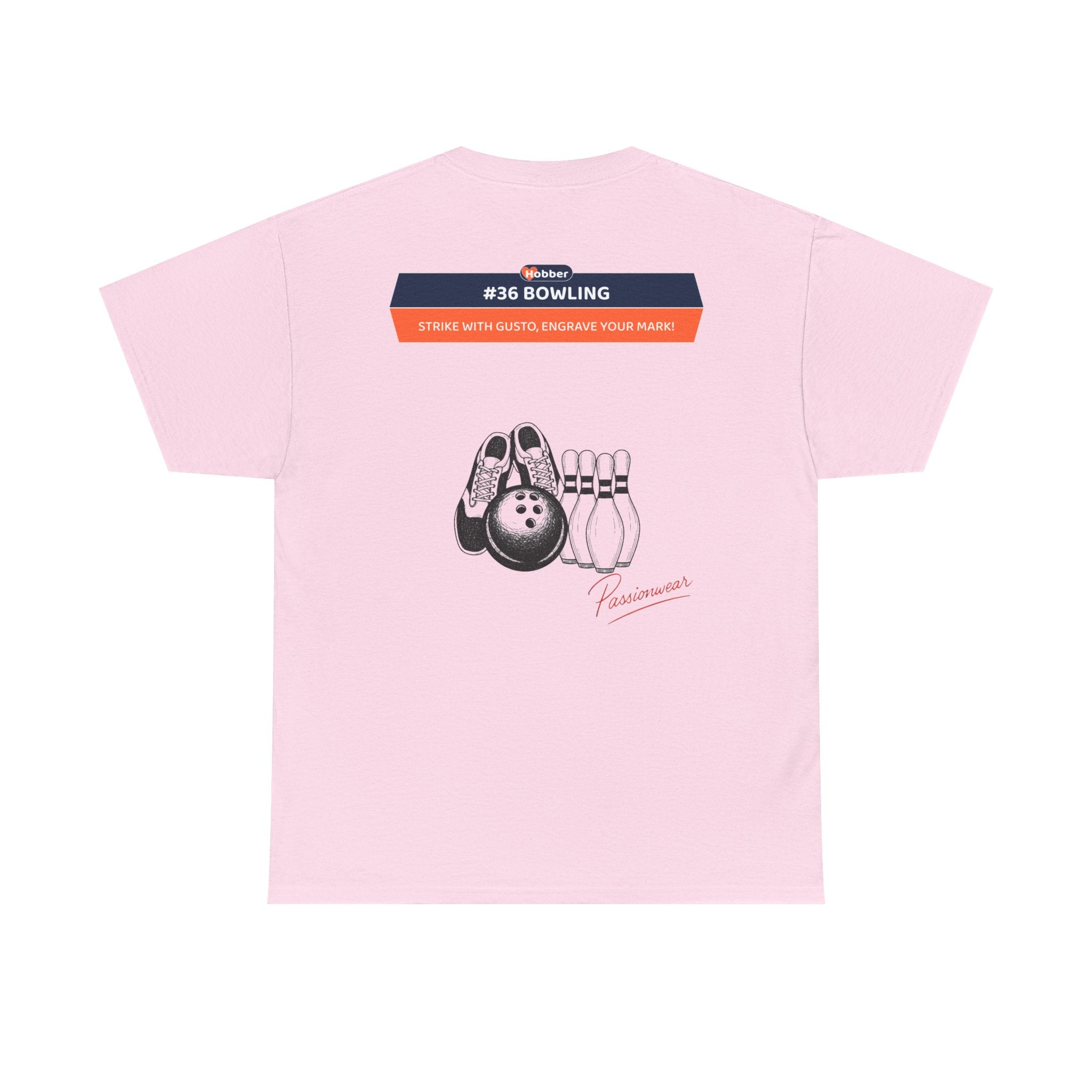 Hobber Unisex Sports & Adventure T-Shirt, #36 Bowling