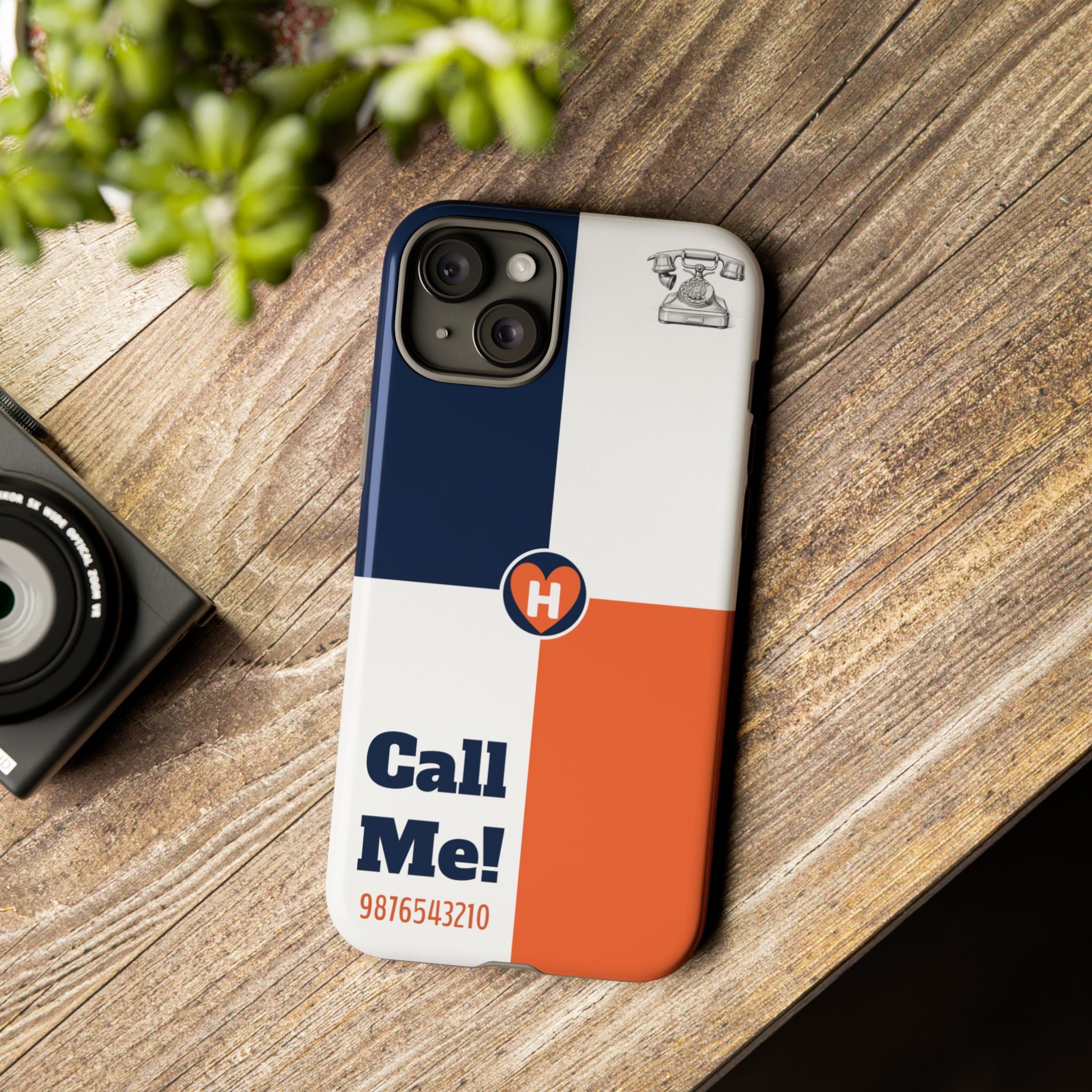 Hobber CallMe: Stylish Phone Case for Tough Protection, Customizable Cover, Durable Design