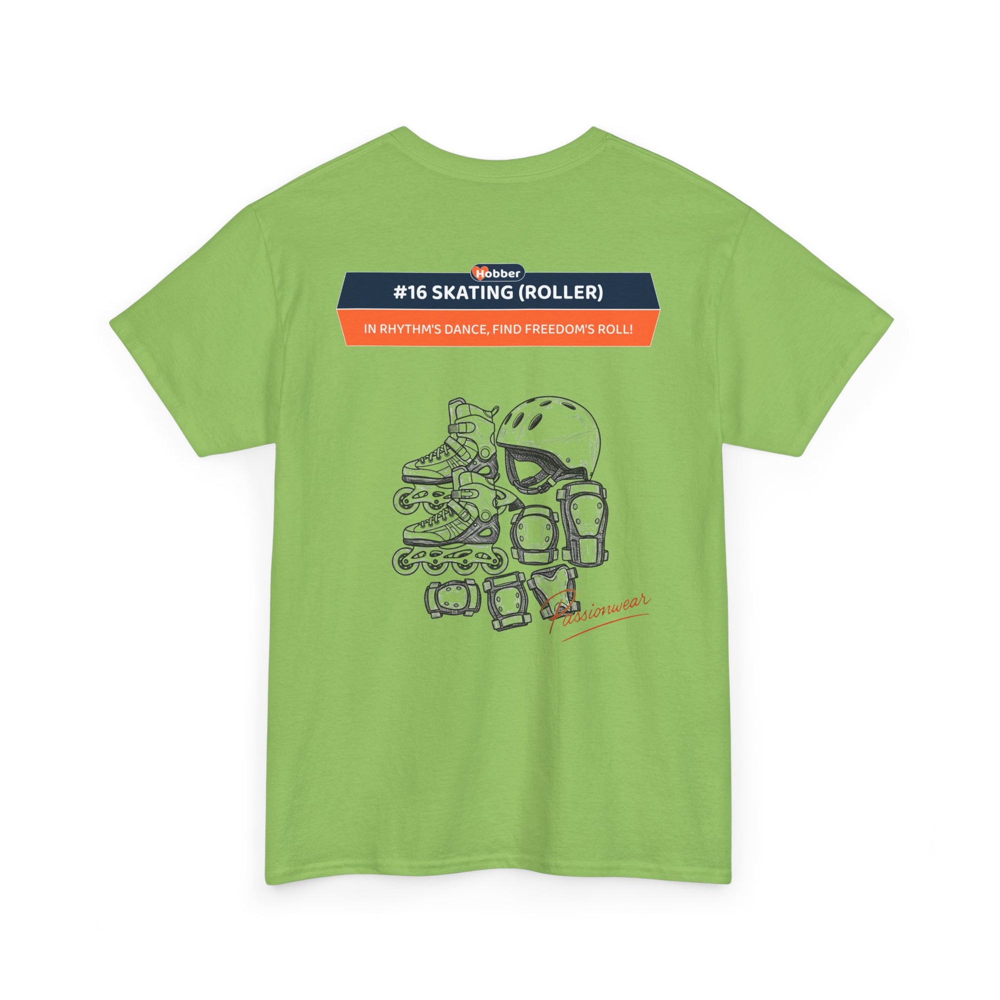 Hobber Unisex Sports & Adventure T-Shirt, #16 Skating (Roller)