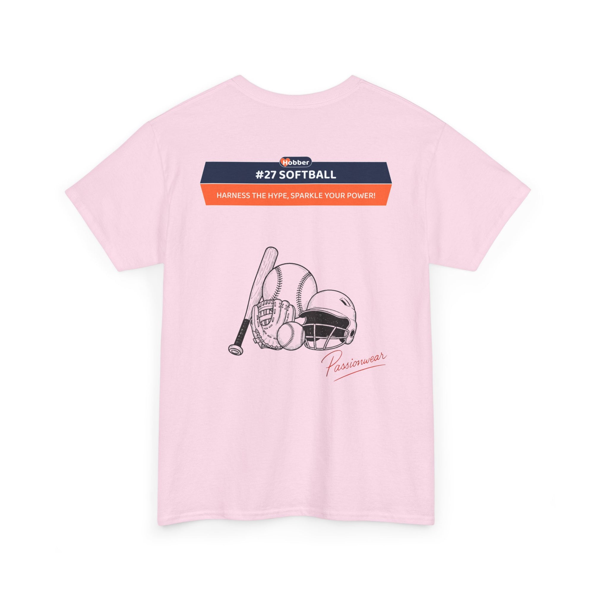 Hobber Unisex Sports & Adventure T-Shirt, #27 Softball