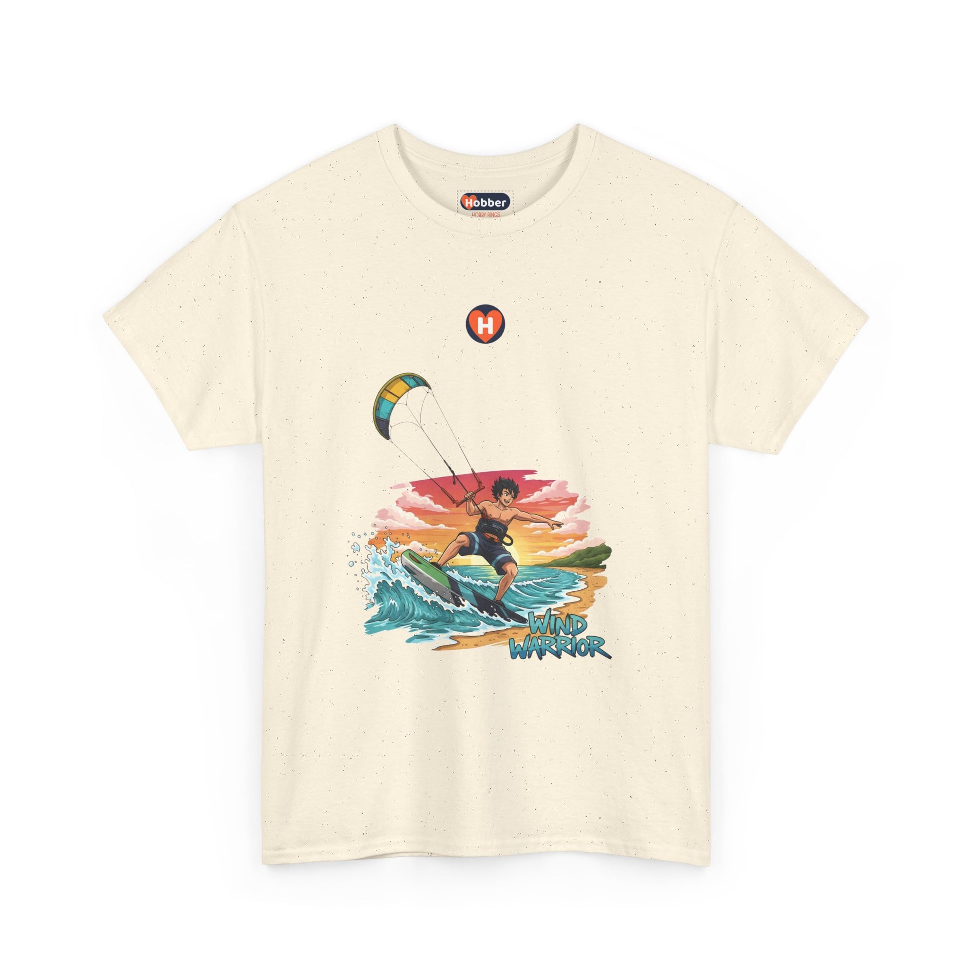 Hobber Mens Sports & Adventure T-Shirt, #14 Kiteboarding