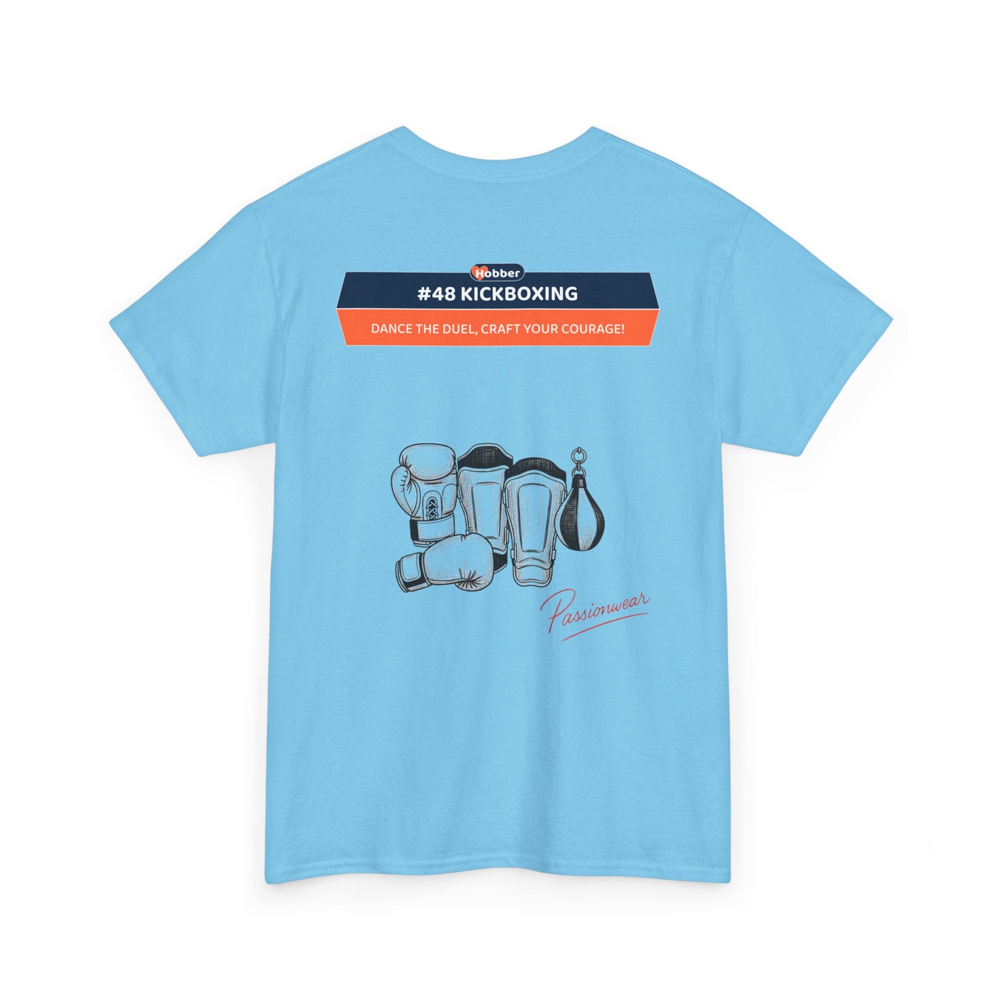 Hobber Mens Sports & Adventure T-Shirt, #48 Kickboxing