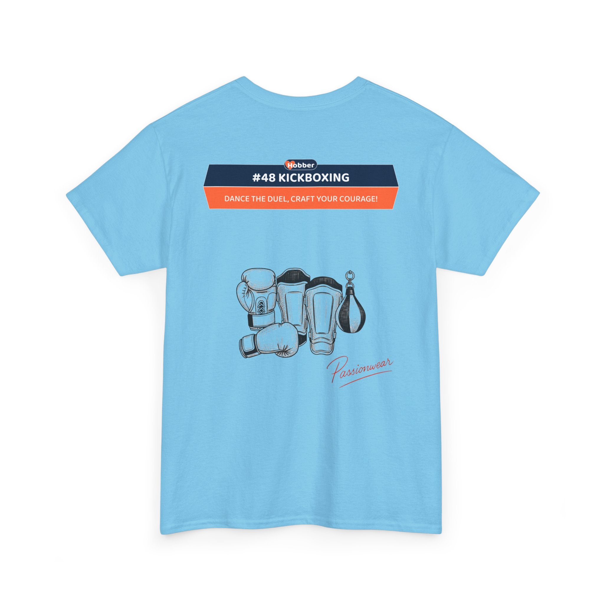 Hobber Mens Sports & Adventure T-Shirt, #48 Kickboxing