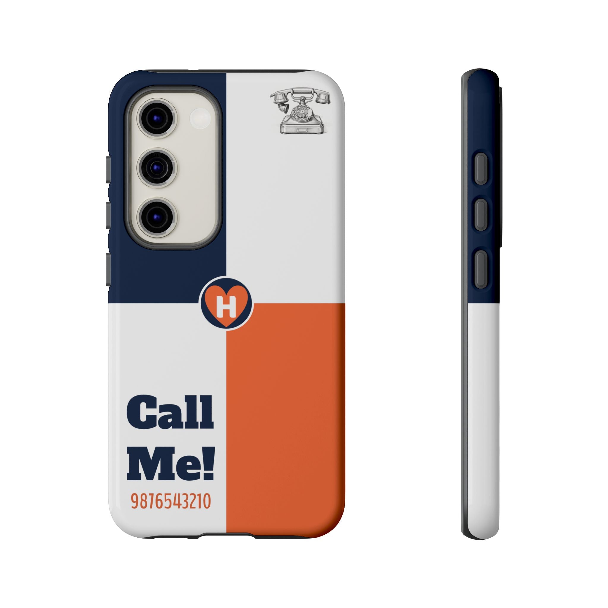 Hobber CallMe: Stylish Phone Case for Tough Protection, Customizable Cover, Durable Design